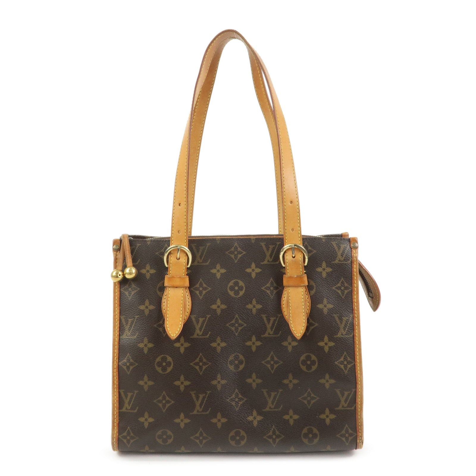 Louis Vuitton Monogram Popincourt Haut Shoulder Bag Brown M40007