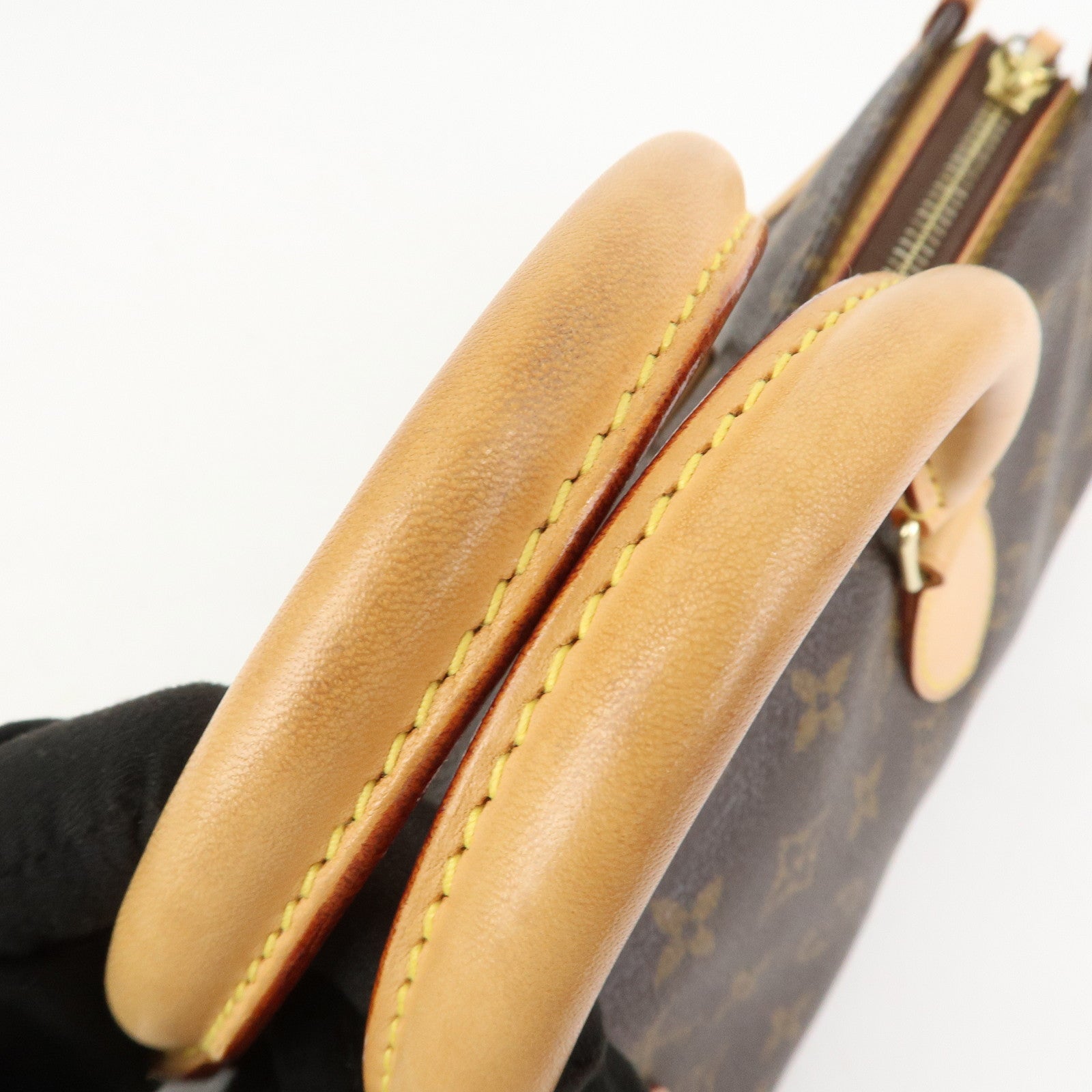 Louis Vuitton Monogram Popincourt Hand Bag Brown M40009