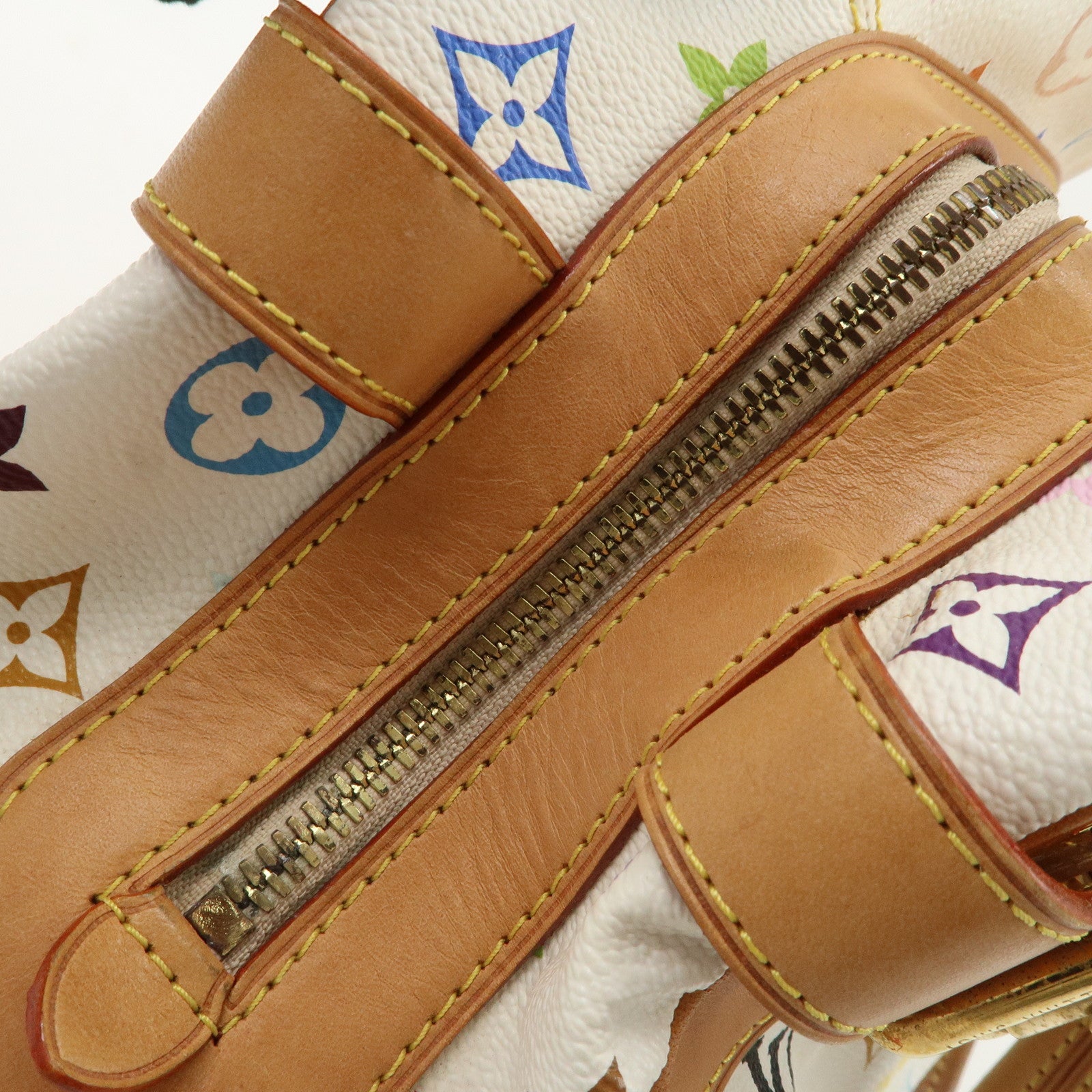 Louis Vuitton Monogram Multicolor Claudia Hand Bag Blanc M40193