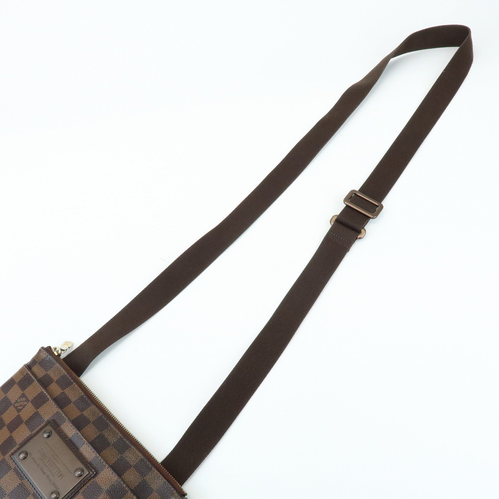 Louis Vuitton Damier Pochette Pratt Brooklyn Shoulder Bag N41100