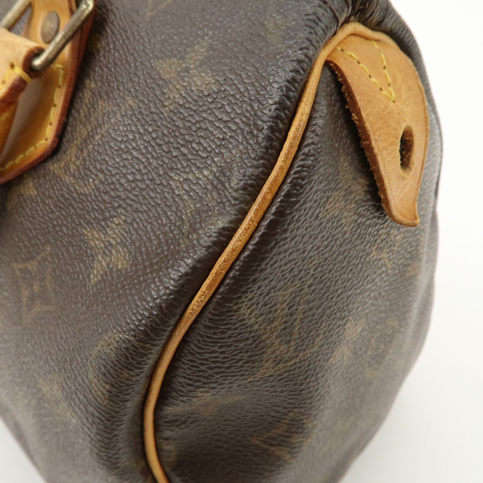 Louis Vuitton Monogram Speedy 25 Hand Bag Boston Bag M41528 Used