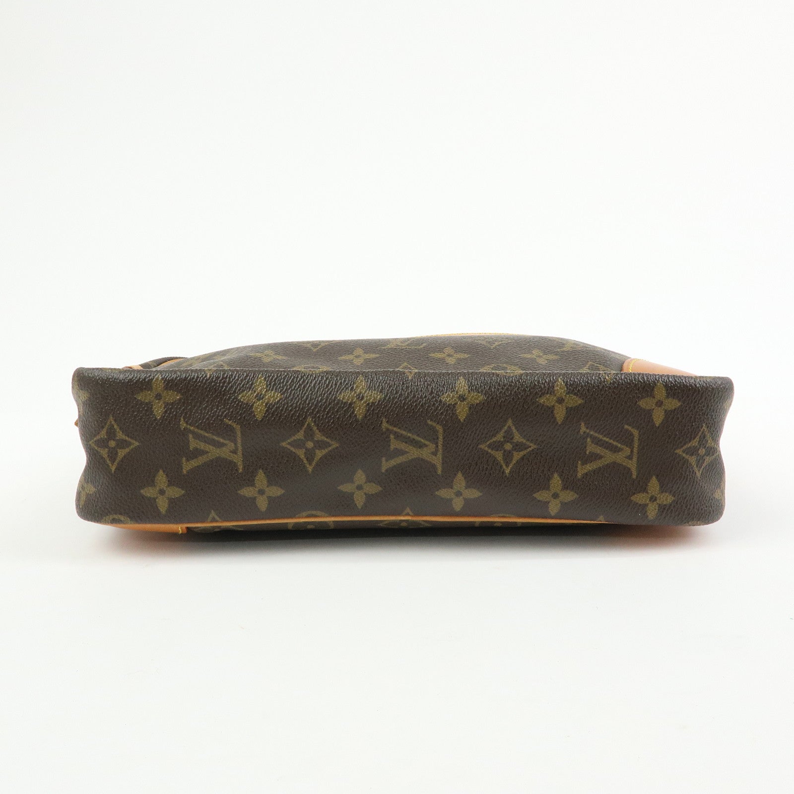 Louis Vuitton Monogram Compiegne 28 Pouch Clutch Bag Brown M51845