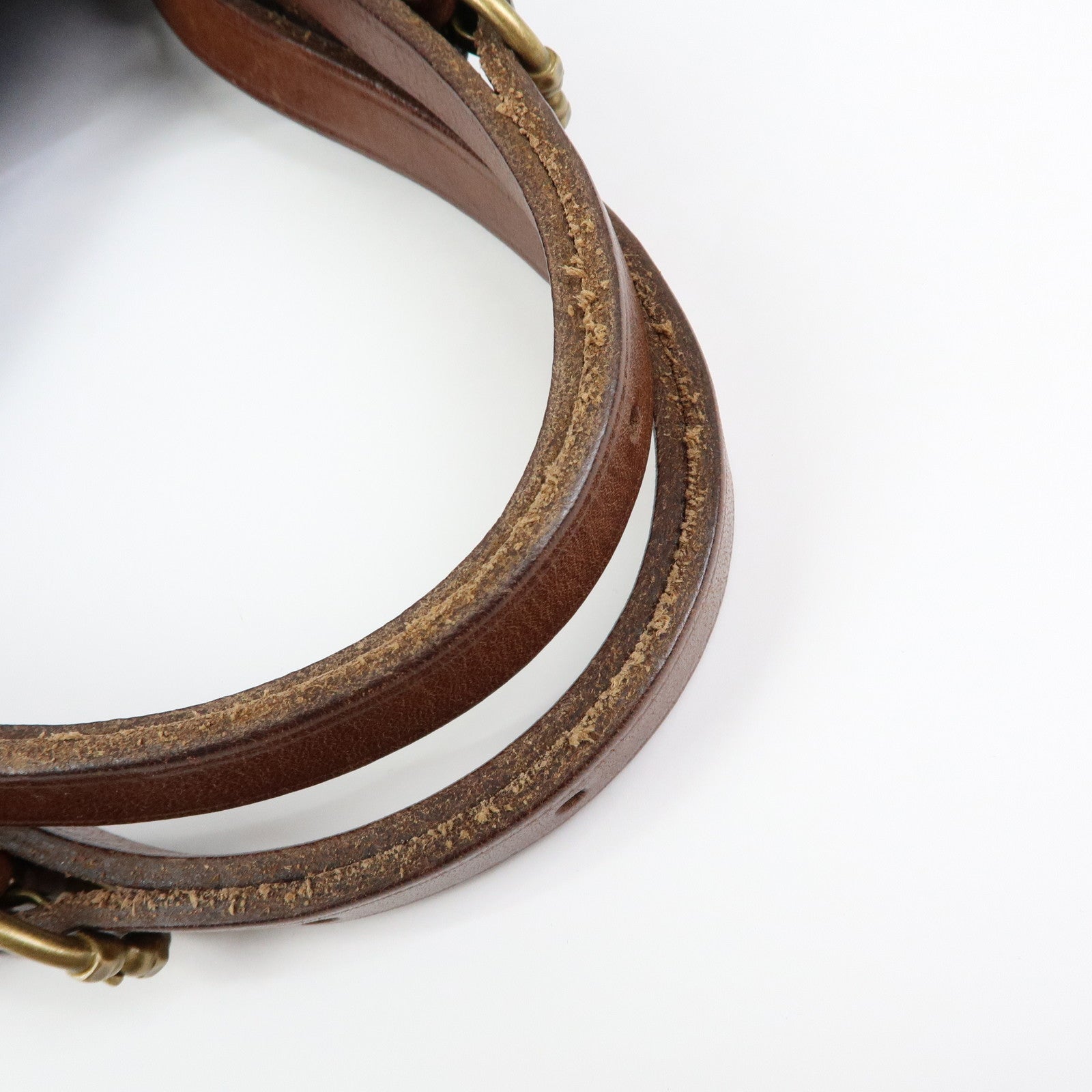 BOTTEGA VENETA Canvas Leather Tote Bag Shoulder Bag Blue 170045