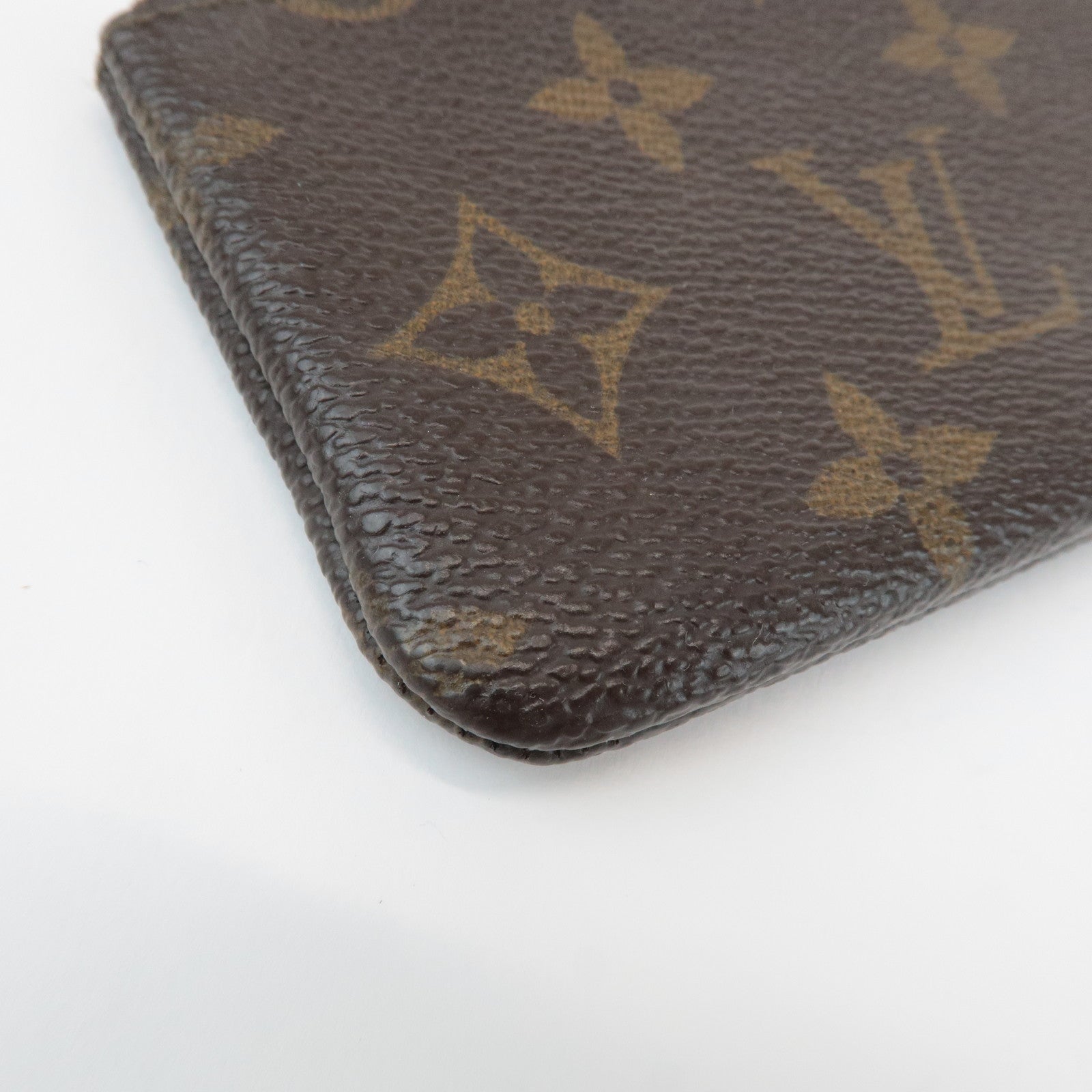 Louis Vuitton Monogram Pochette Cles Coin Case Key Case M62650