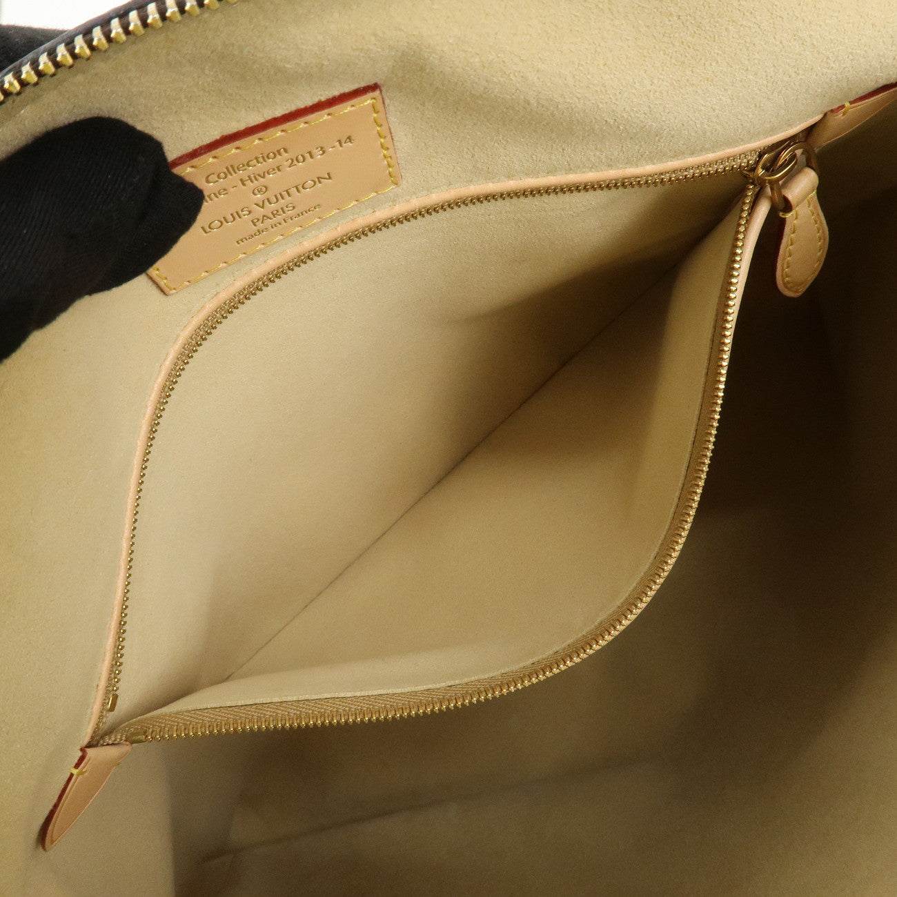 Louis Vuitton Monogram LockIt Chain Hand Bag Brown M40989 Used