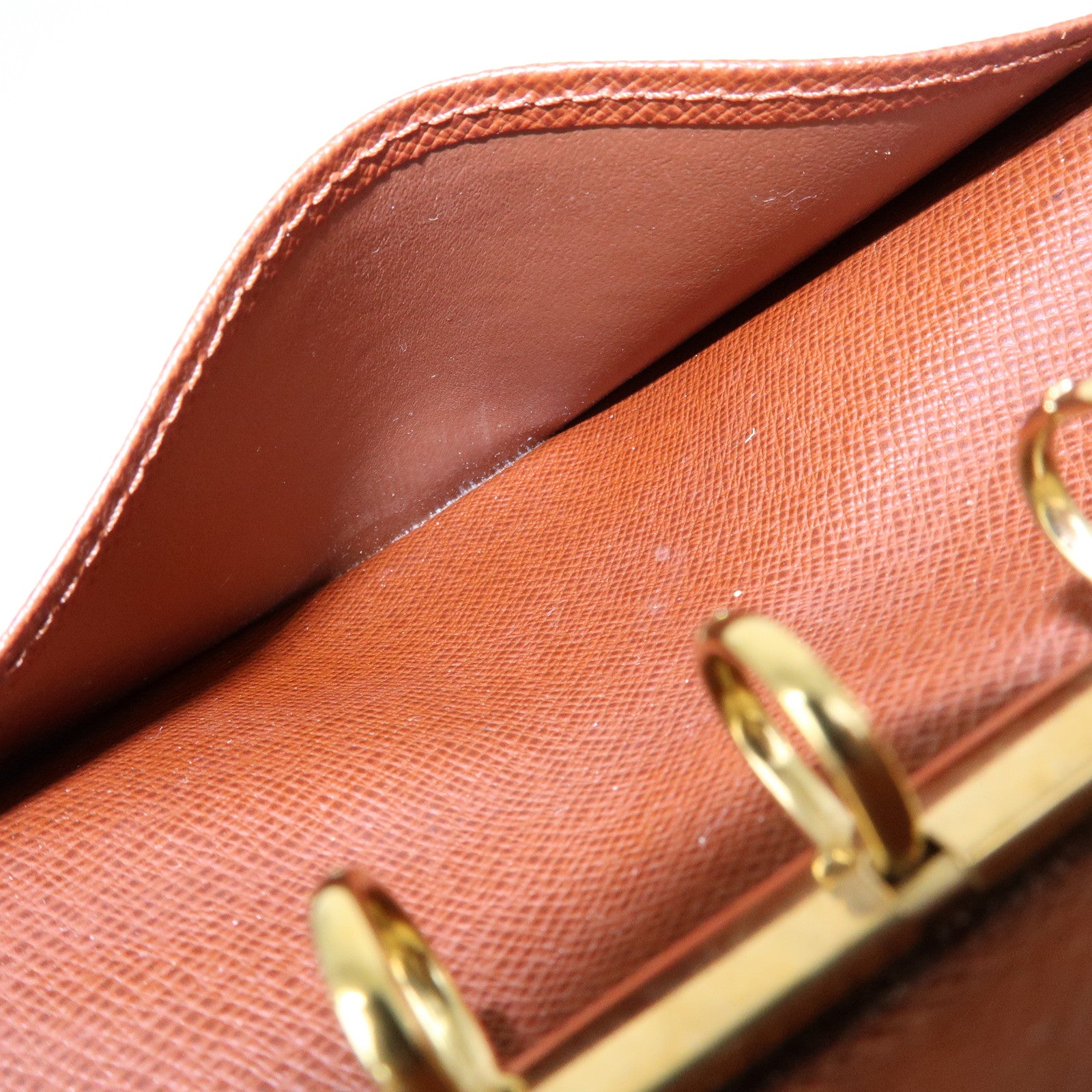 Louis Vuitton Monogram Agenda PM Planner Cover Brown R20005