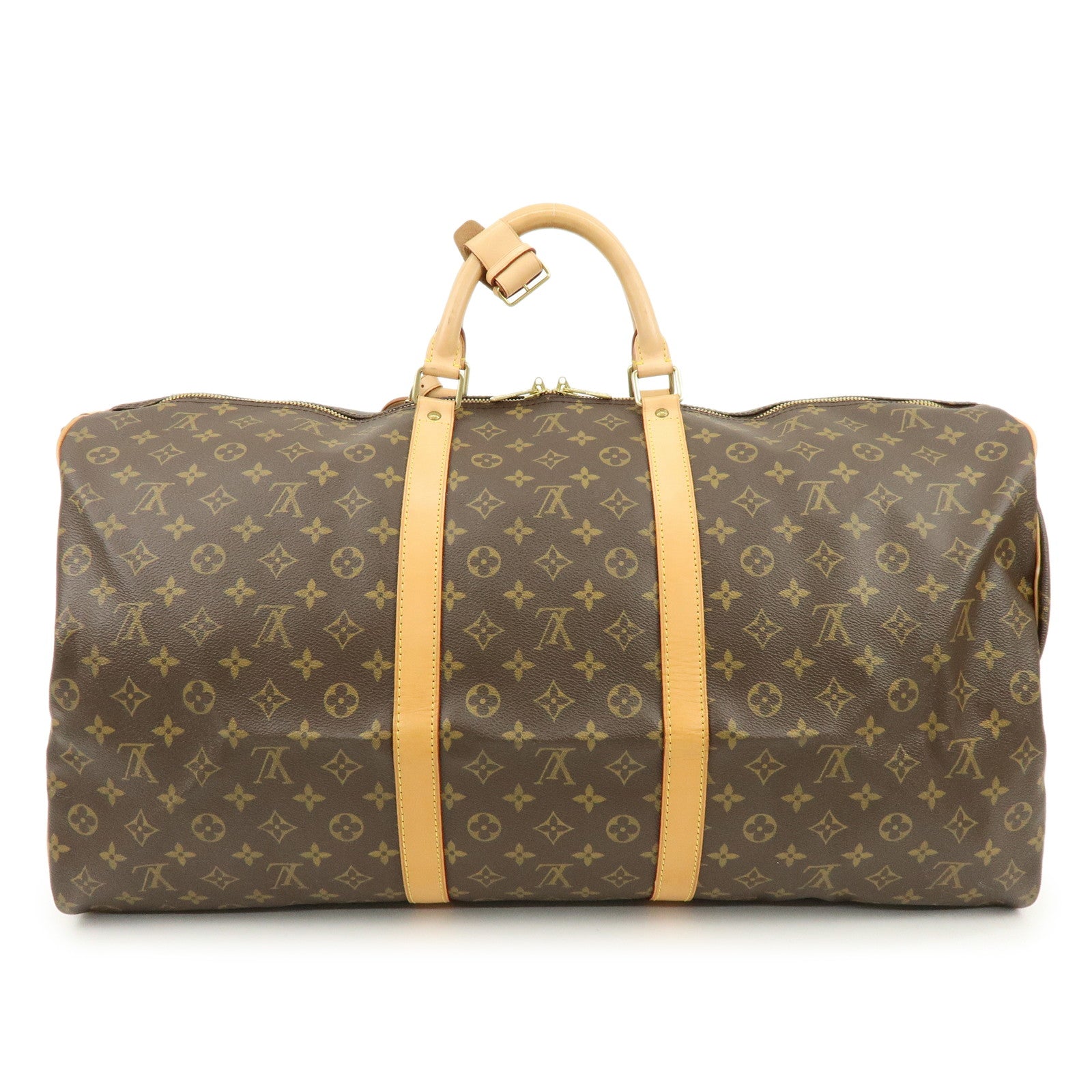 Louis Vuitton Monogram Keep All Bandouliere 60 Boston Bag M41412