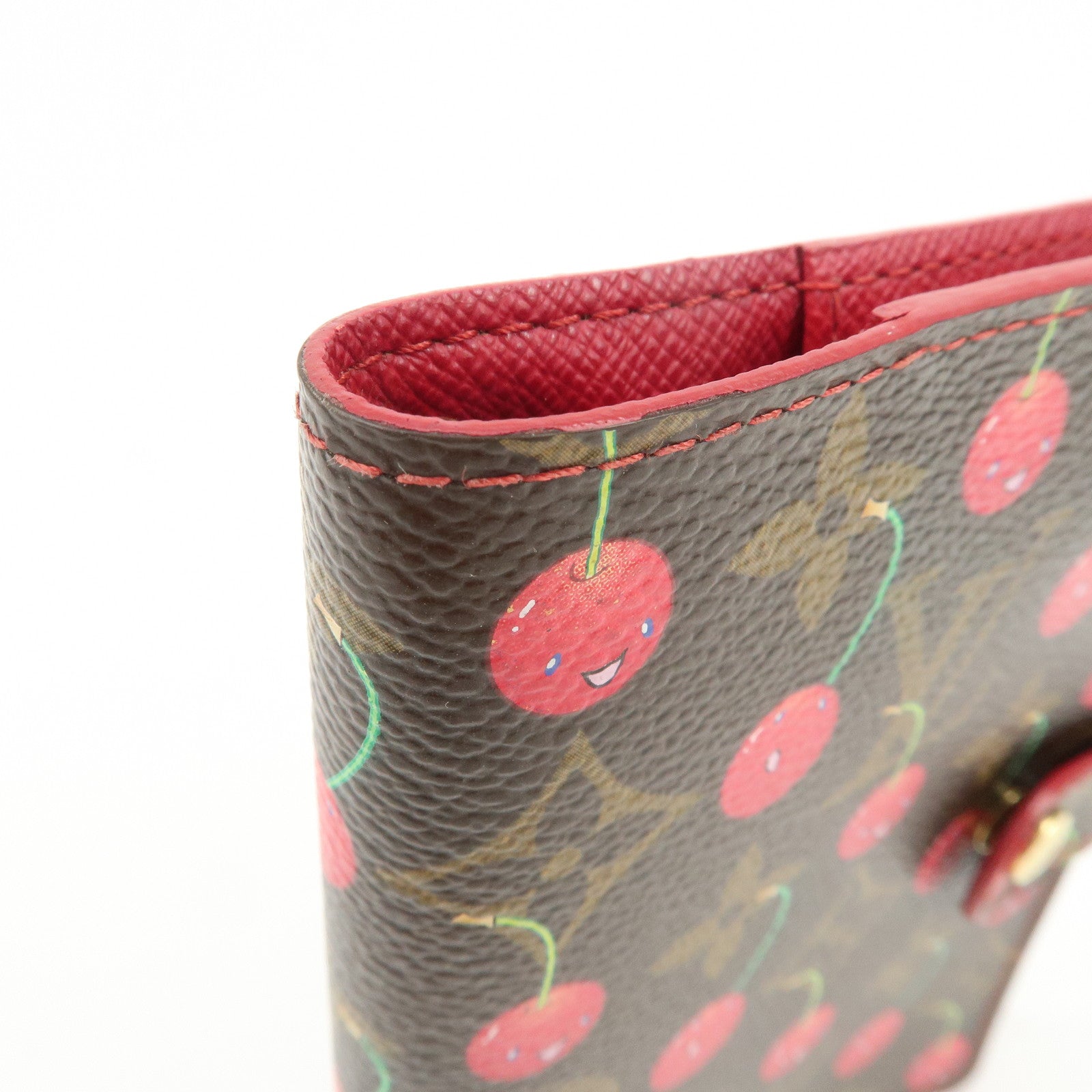 Louis Vuitton Monogram Cherry Agenda PM Planner Cover R21023