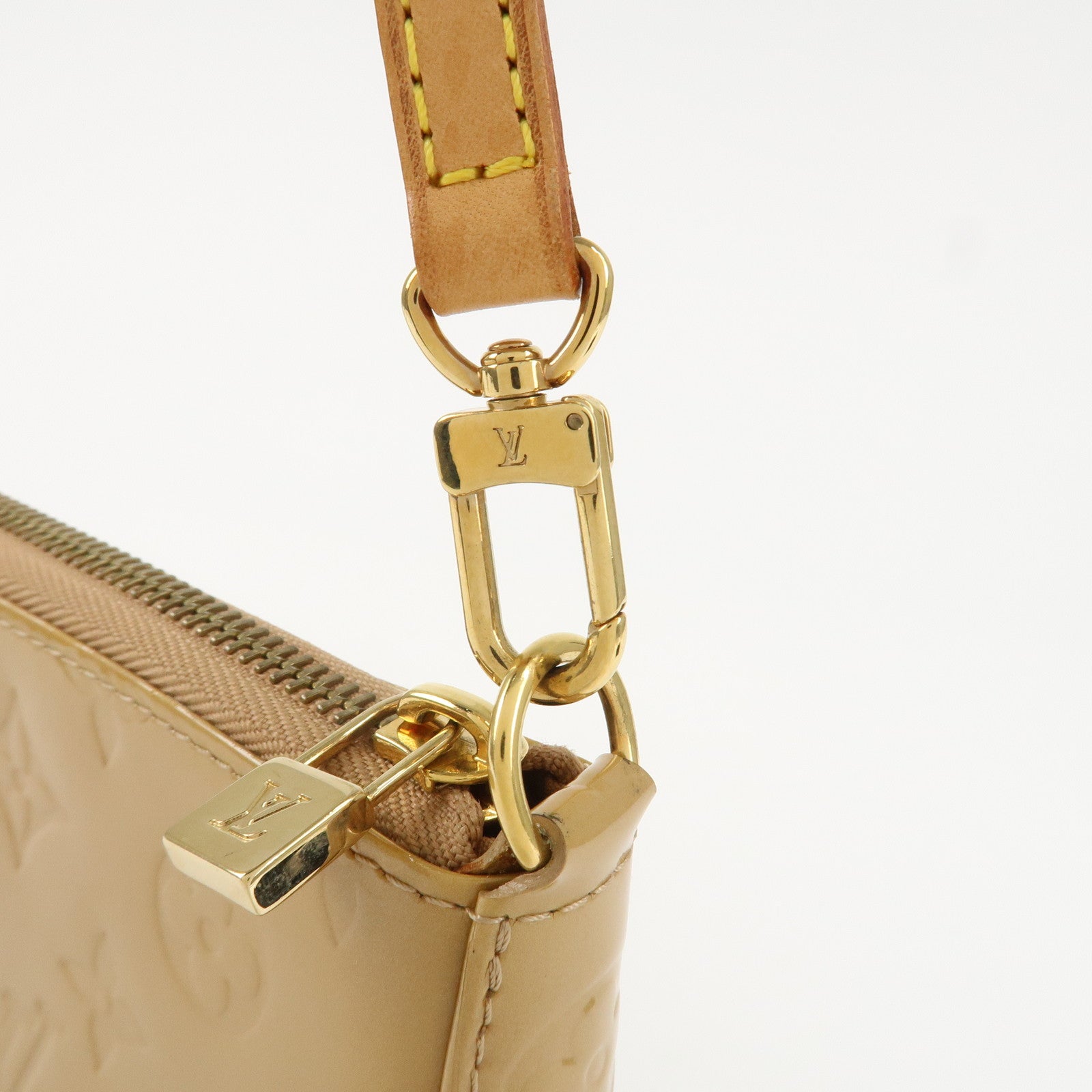 Louis Vuitton Monogram Vernis Mallory Square Hand Bag M91197 Used