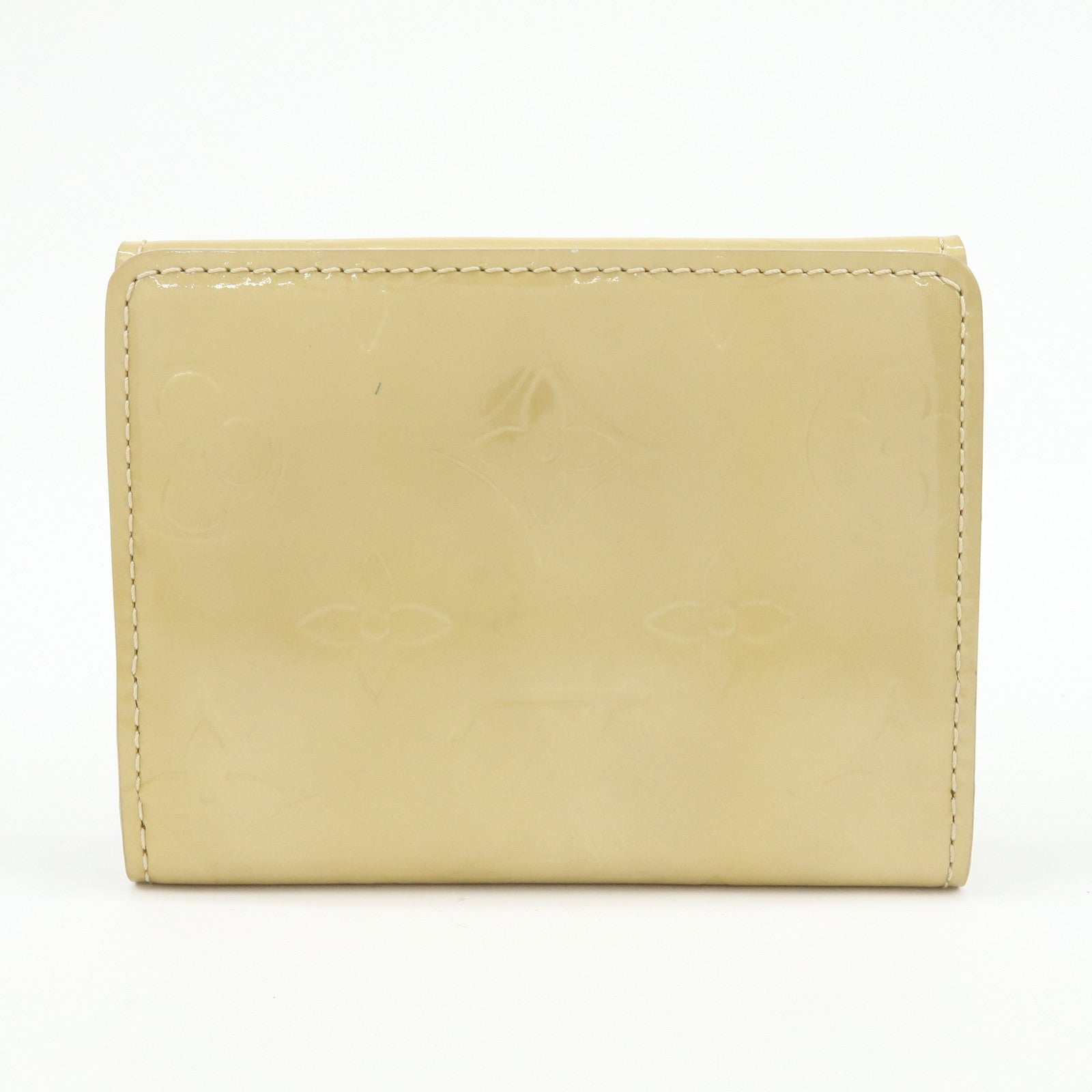 Louis Vuitton Monogram Vernis Leather Ludlow Wallet Beige M91160