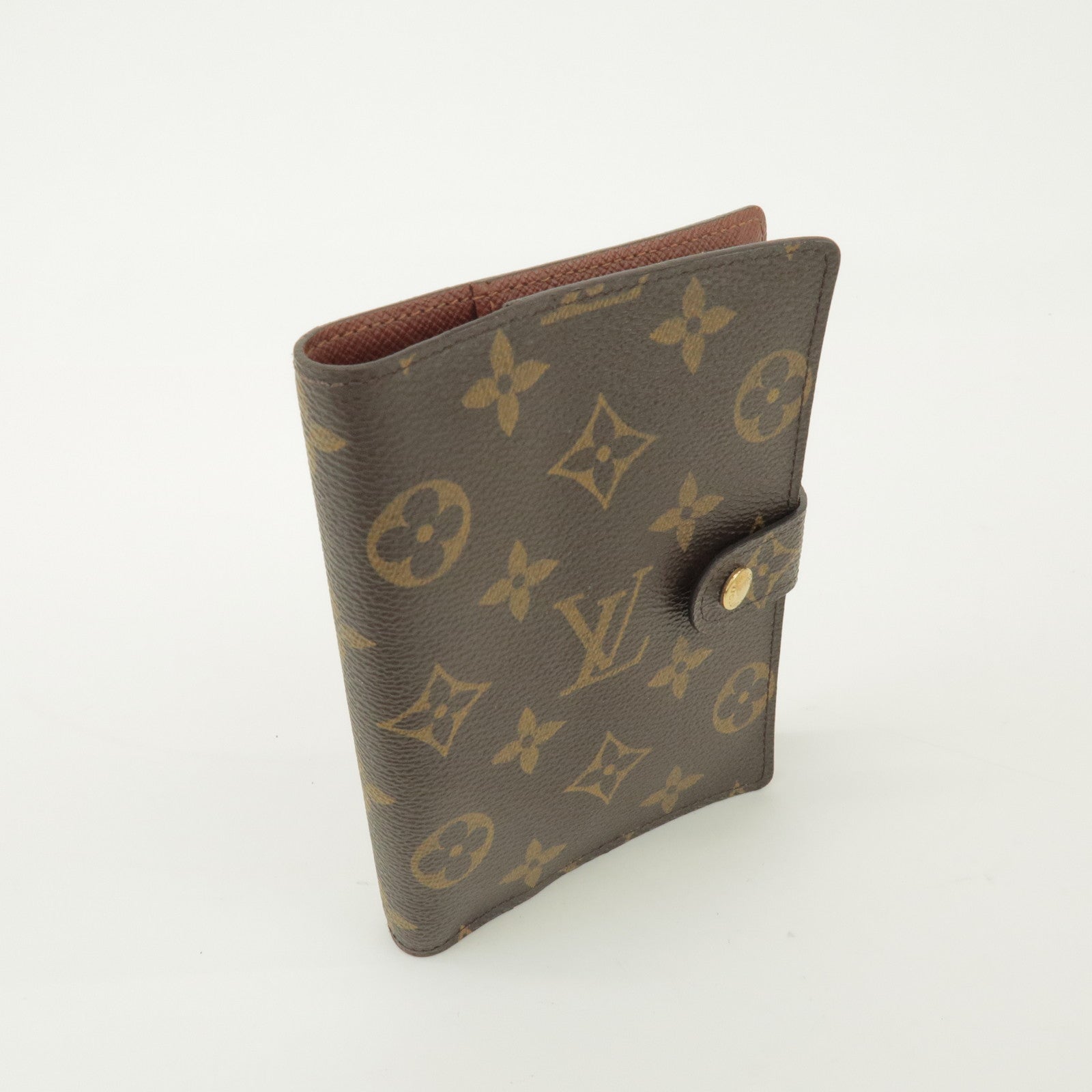 Louis Vuitton Monogram Agenda PM Planner Cover Brown R20005