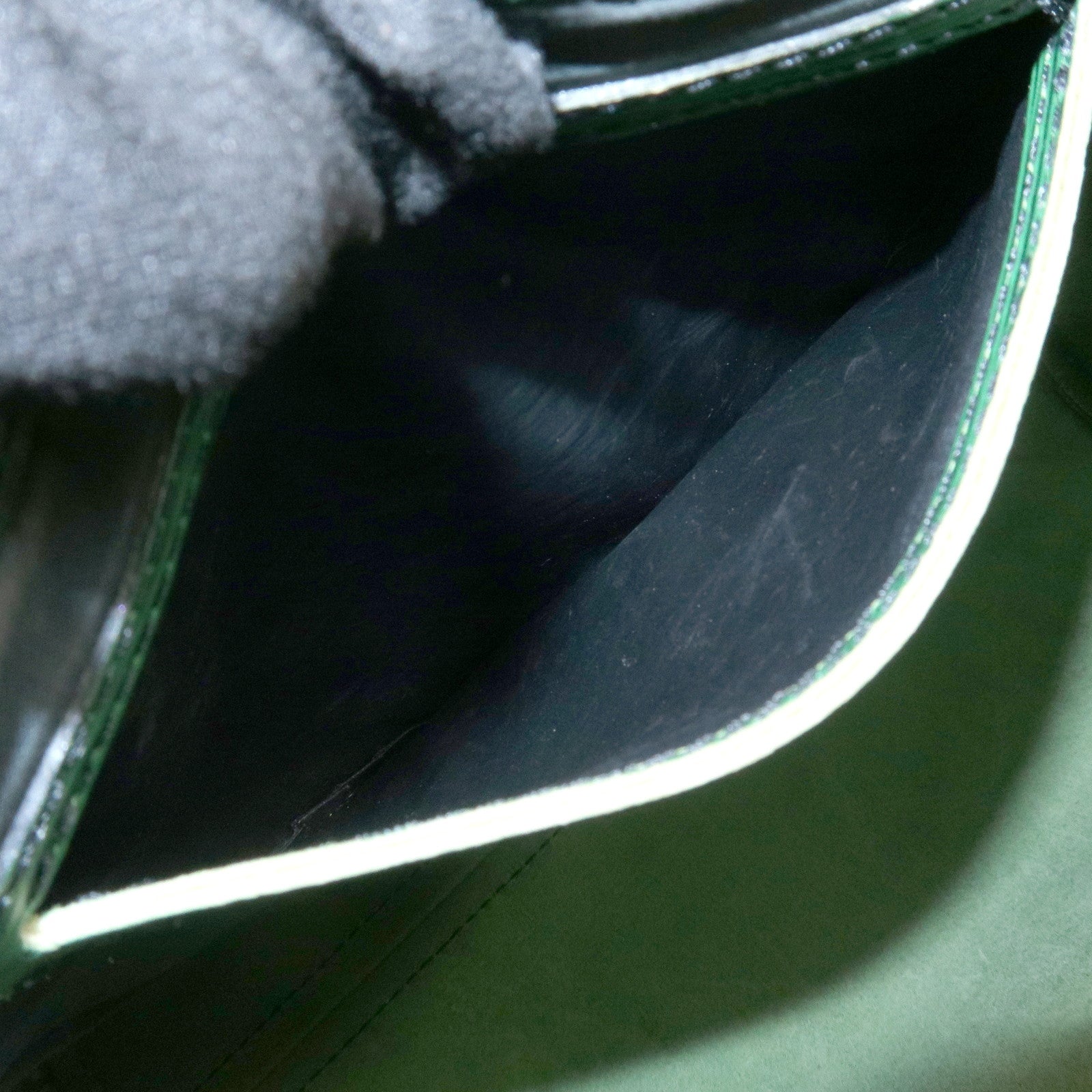 Louis Vuitton Epi Speedy 25 Hand Boston Bag Borneo Green M43014