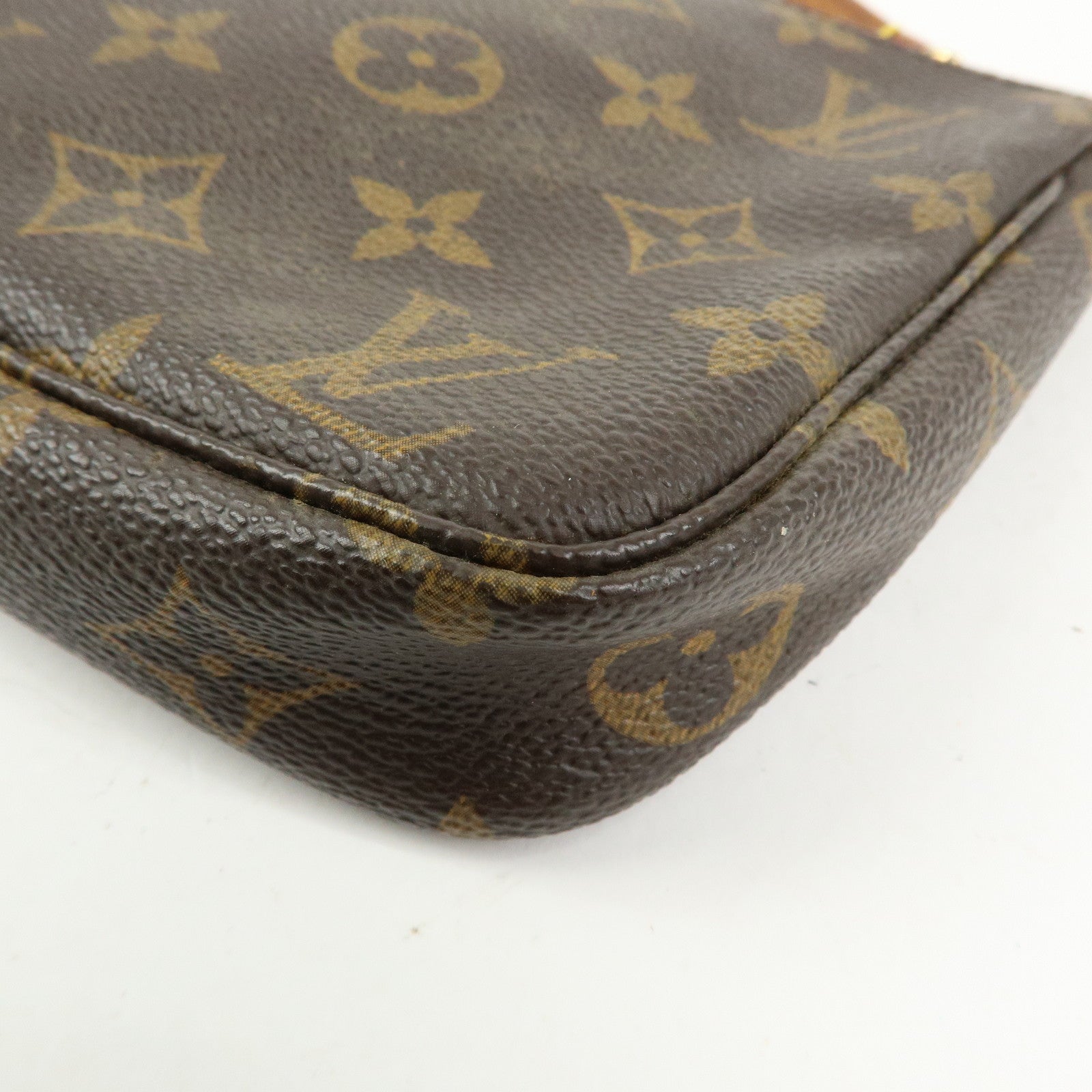 Louis Vuitton Monogram Pochette Accessoires Pouch Hand Bag M51980