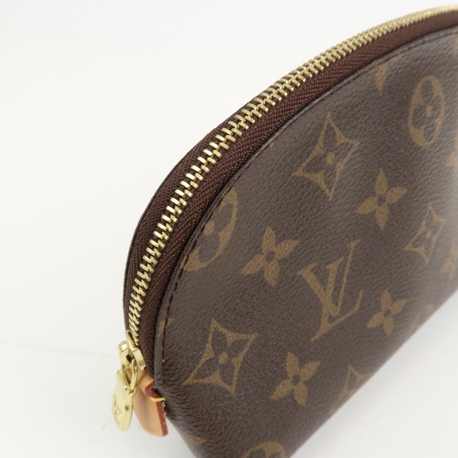 Louis Vuitton Monogram Canvas Pochette Cosmetic PM Pouch M47515