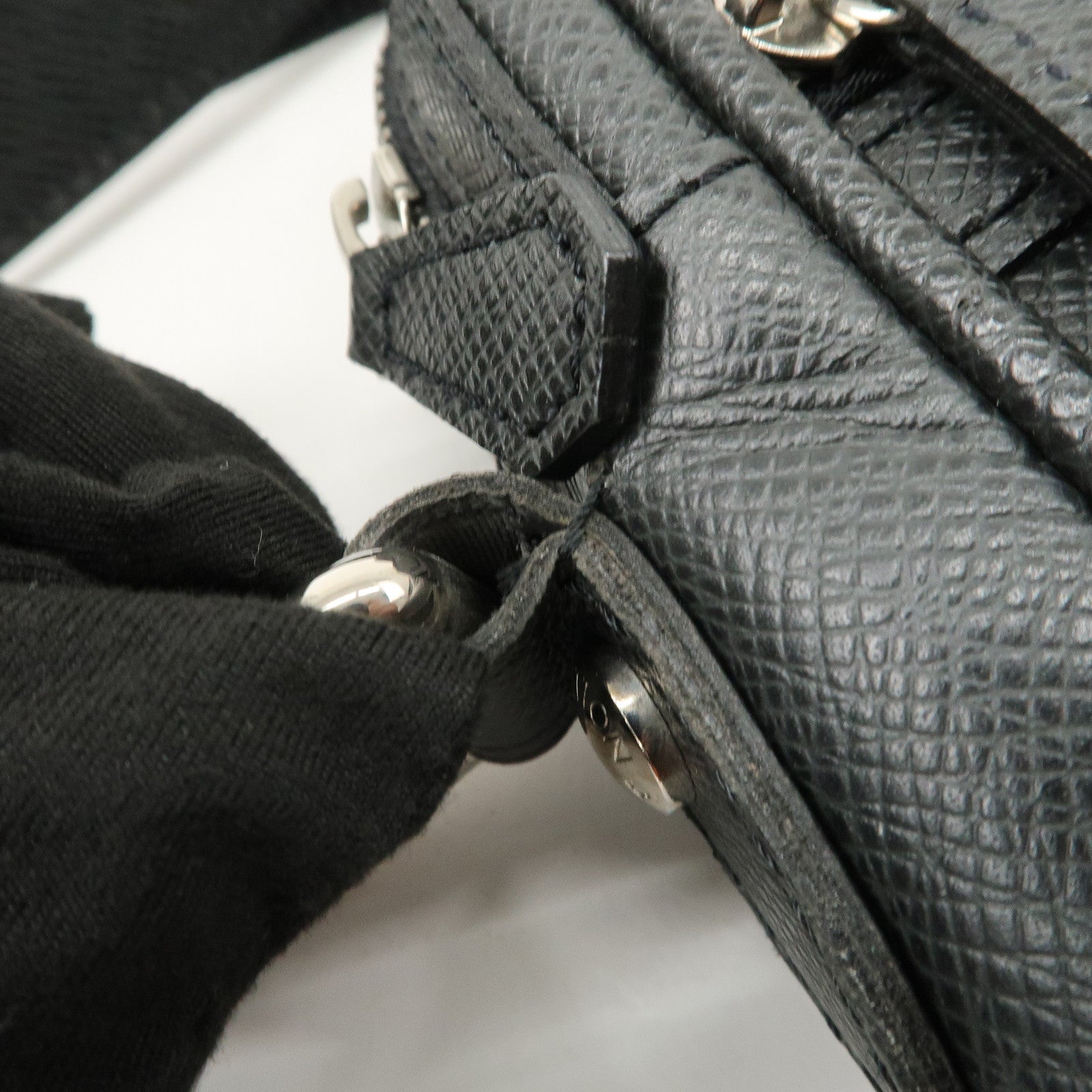 Louis Vuitton Taiga Leather Dimitri Shoulder Bag Ardoise M32462