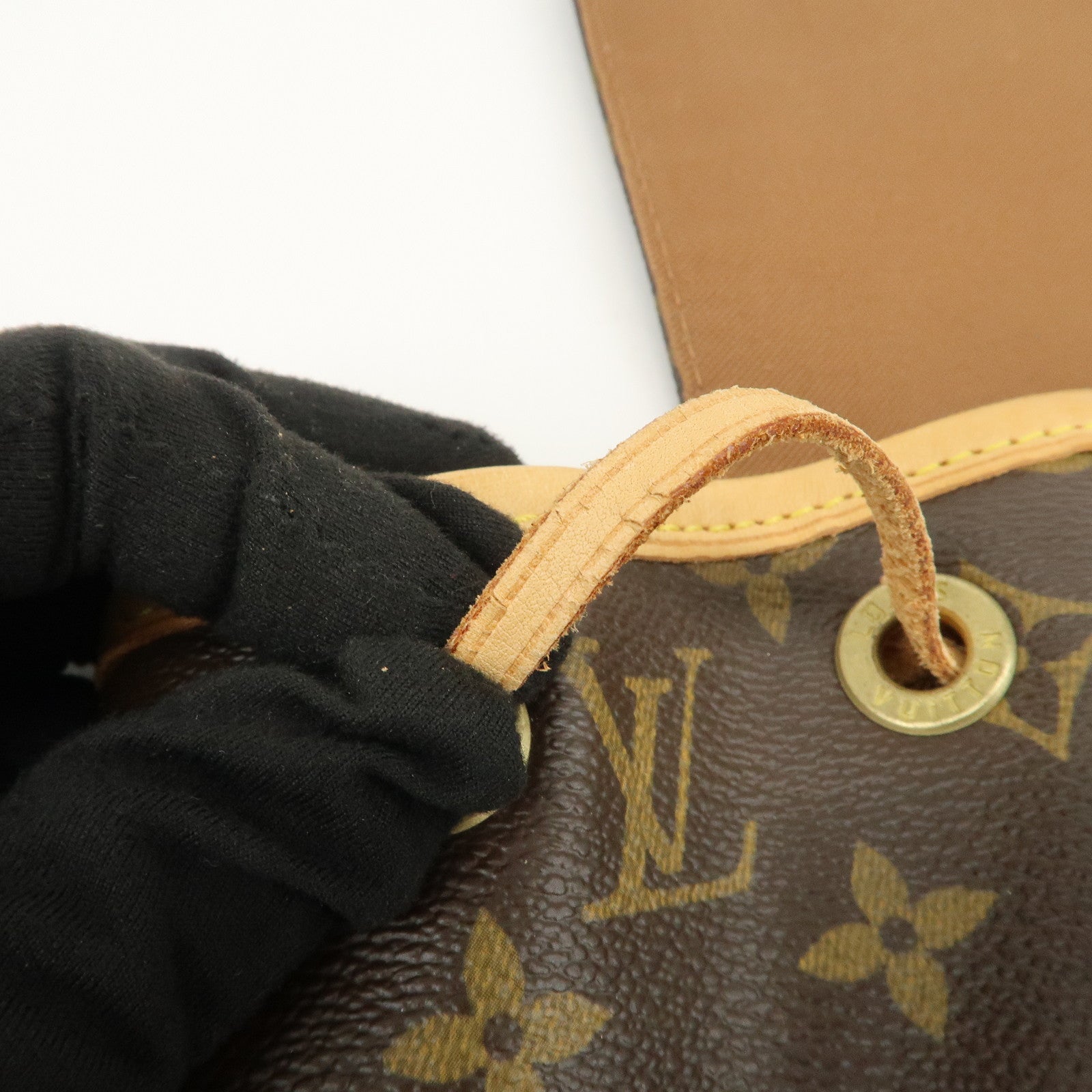 Louis Vuitton Monogram Canvas Montsouris MM Backpack Brown M51136