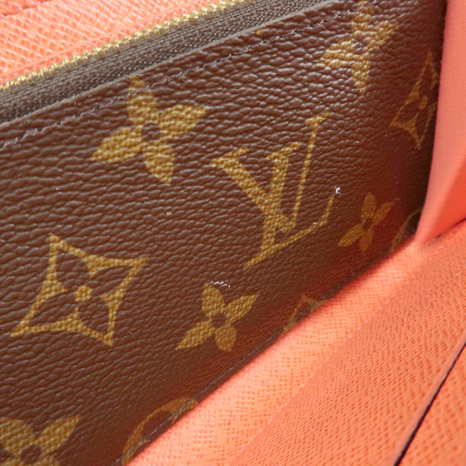 Louis Vuitton Monogram Portefeuille Clemence Zippy Wallet M60743