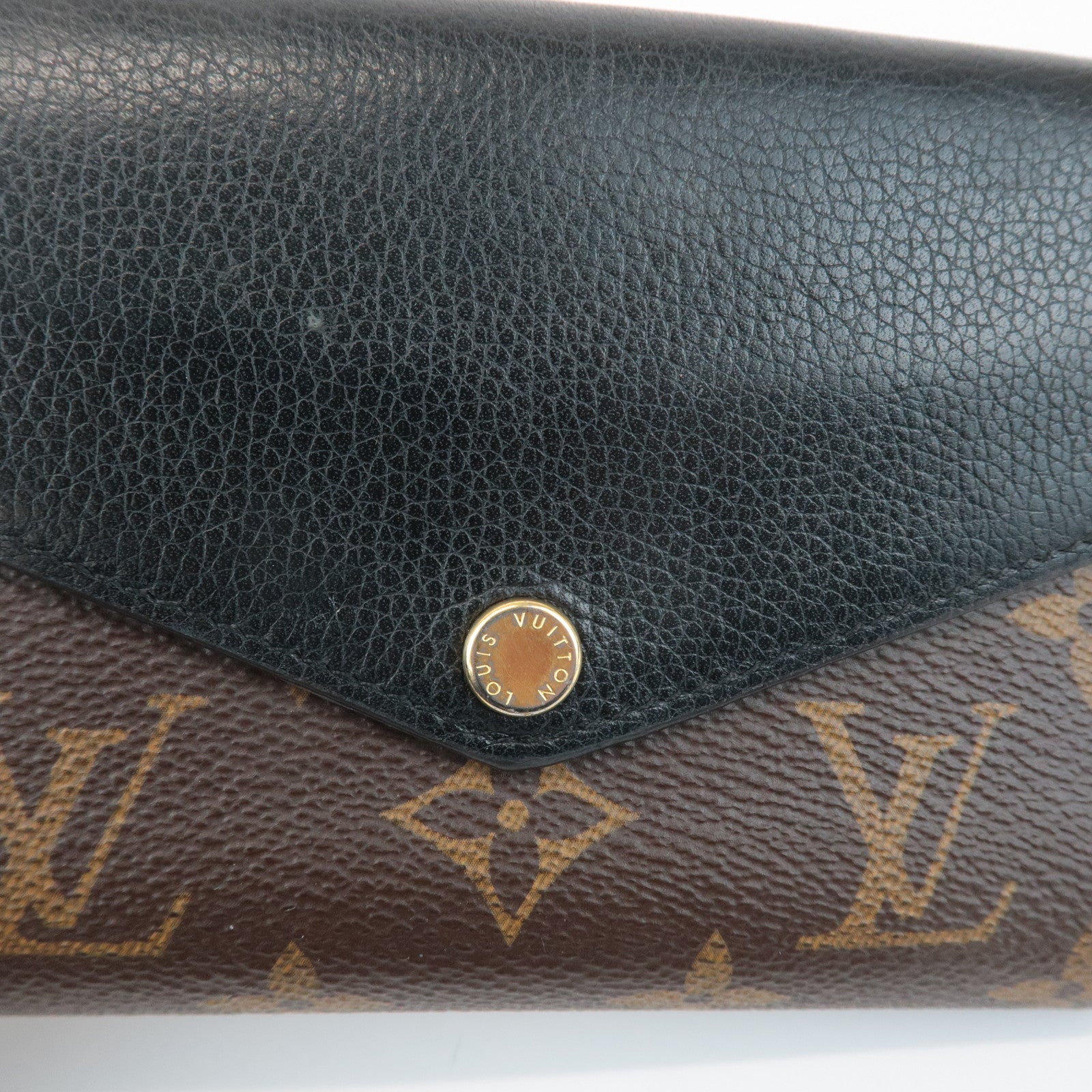 Louis Vuitton Monogram Portefeuille Palace Compact Wallet M60990 Used