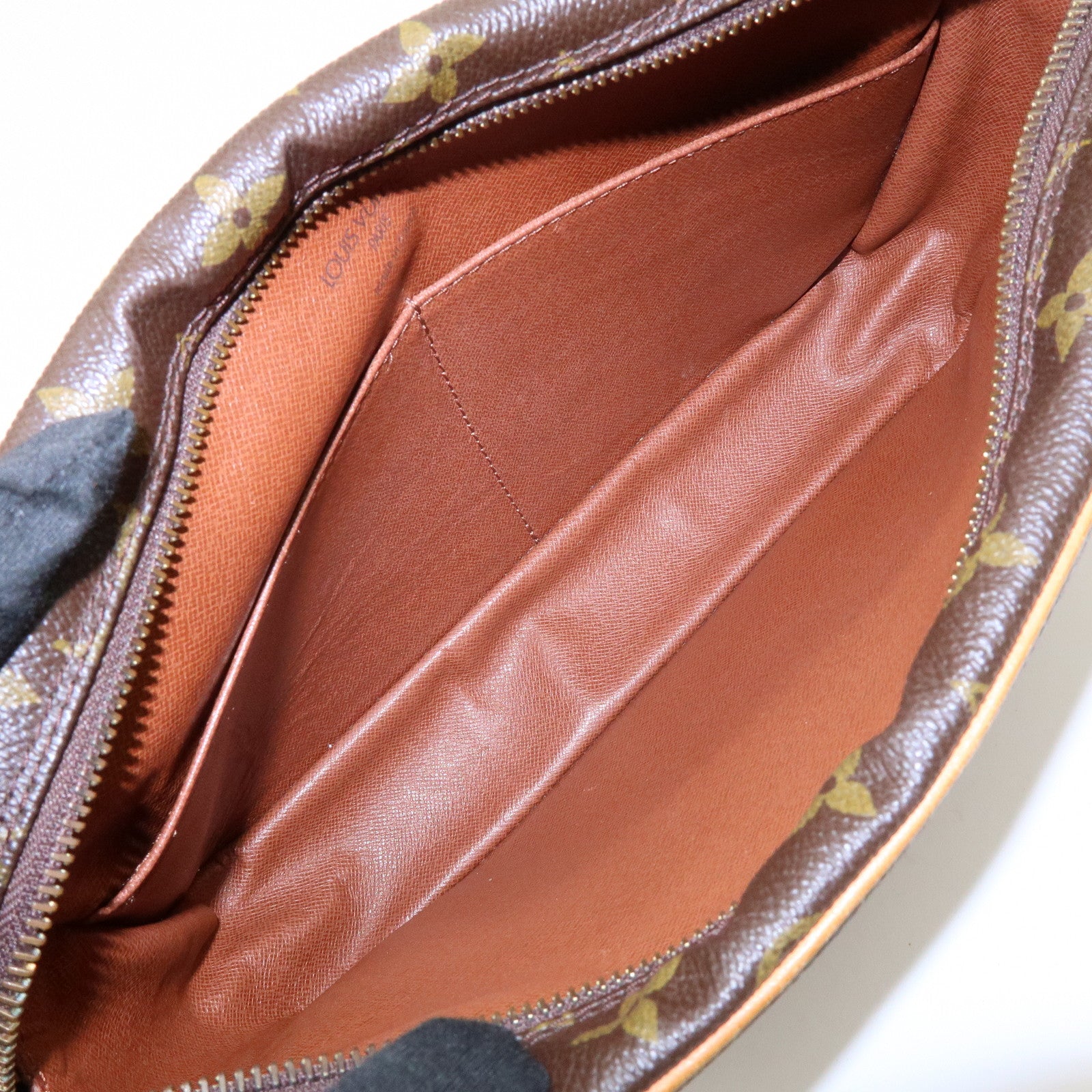 Louis Vuitton Monogram Compiegne 28 Pouch Clutch Bag Brown M51845