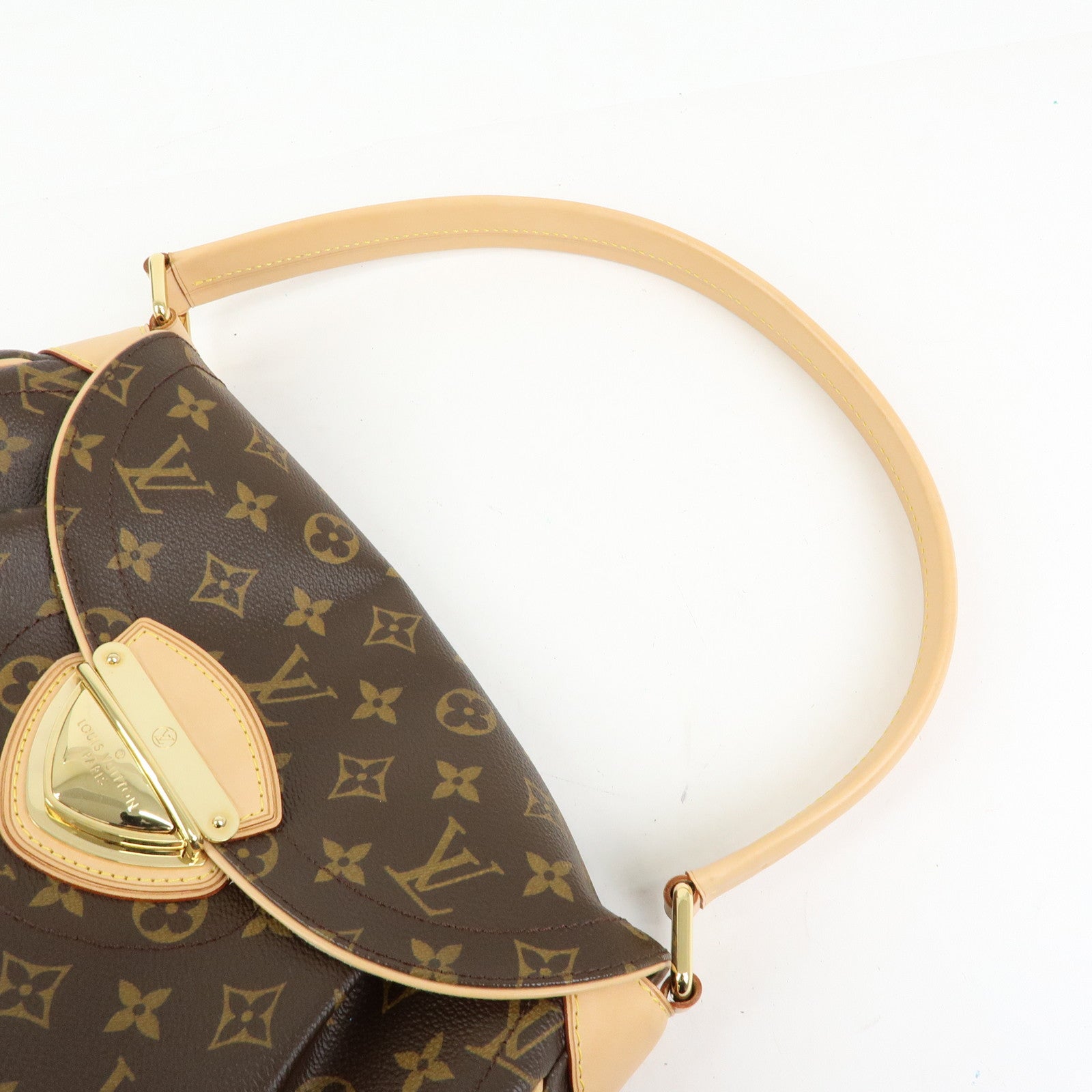 Louis Vuitton Monogram Beverly MM Shoulder Hand Bag Brown M40121