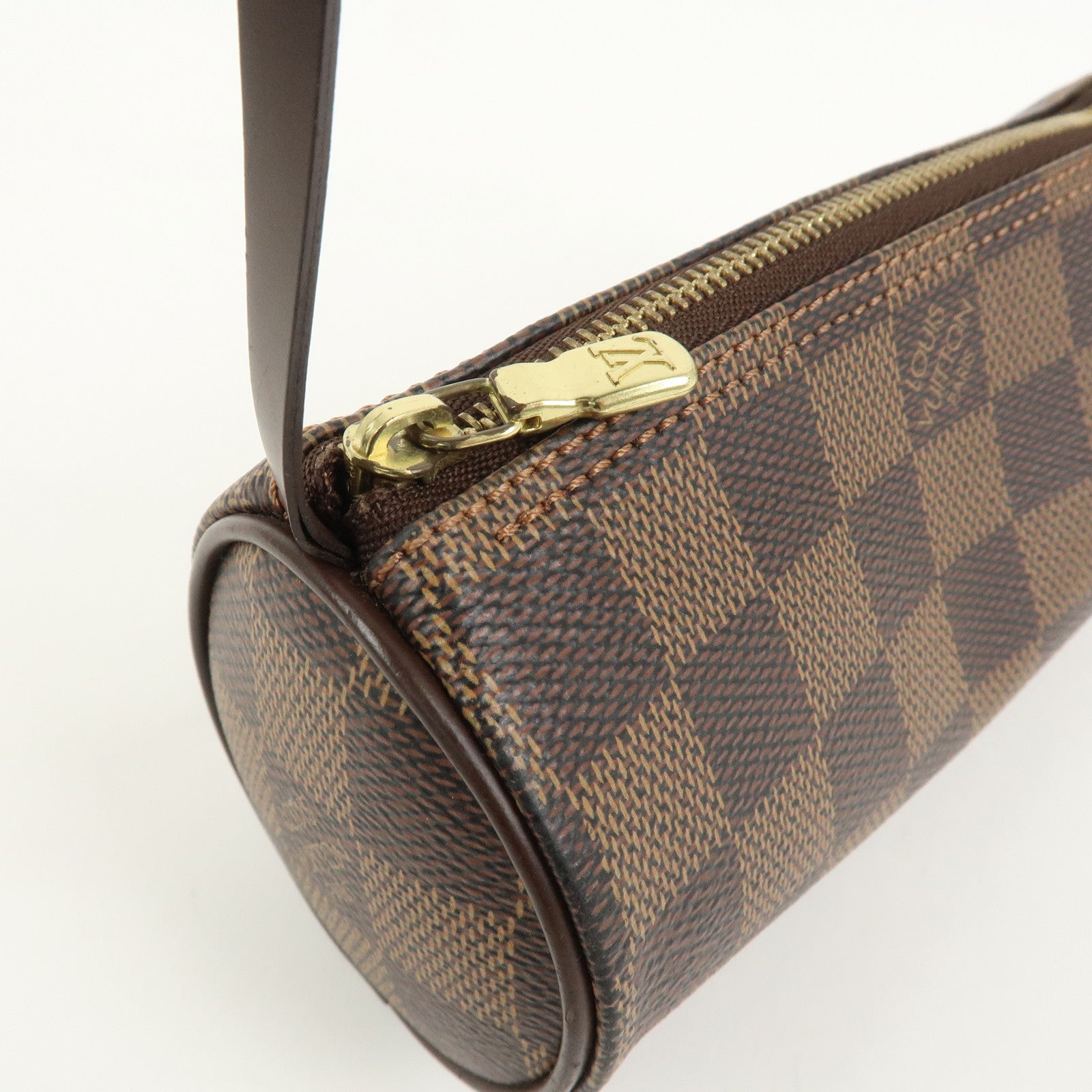 Louis Vuitton Damier Mini Pouch for Papillon Bag Brown
