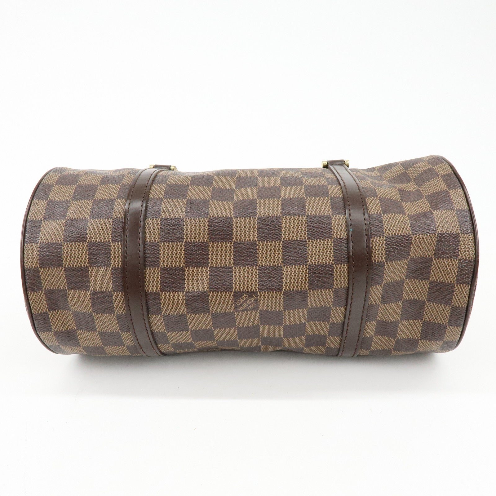 Louis Vuitton Damier Ebene Papillon 30 Hand Bag Brown N51303