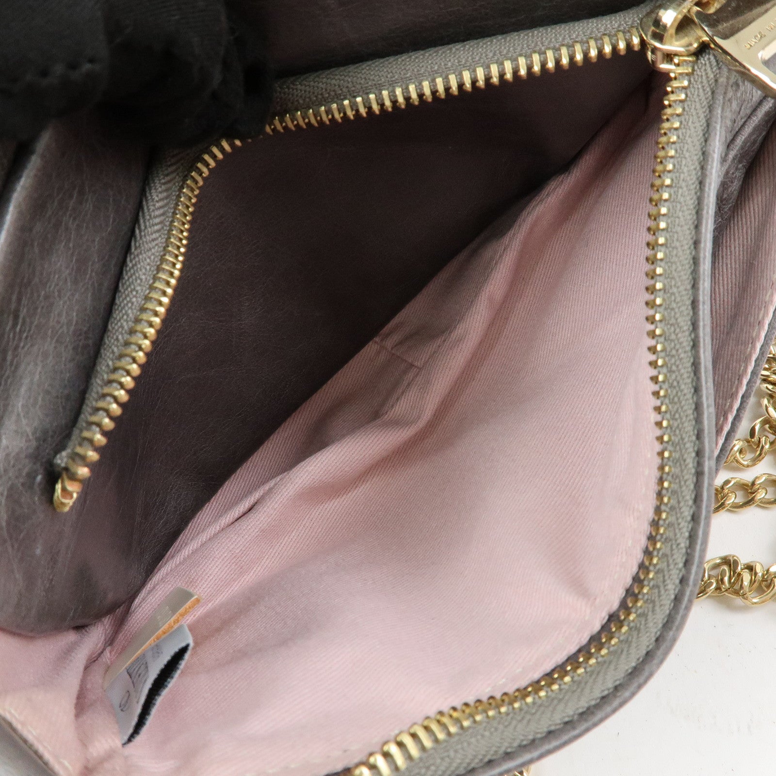 VALENTINO RED Valentino 2Way Bag Chain Shoulder Bag Hand Bag Gray