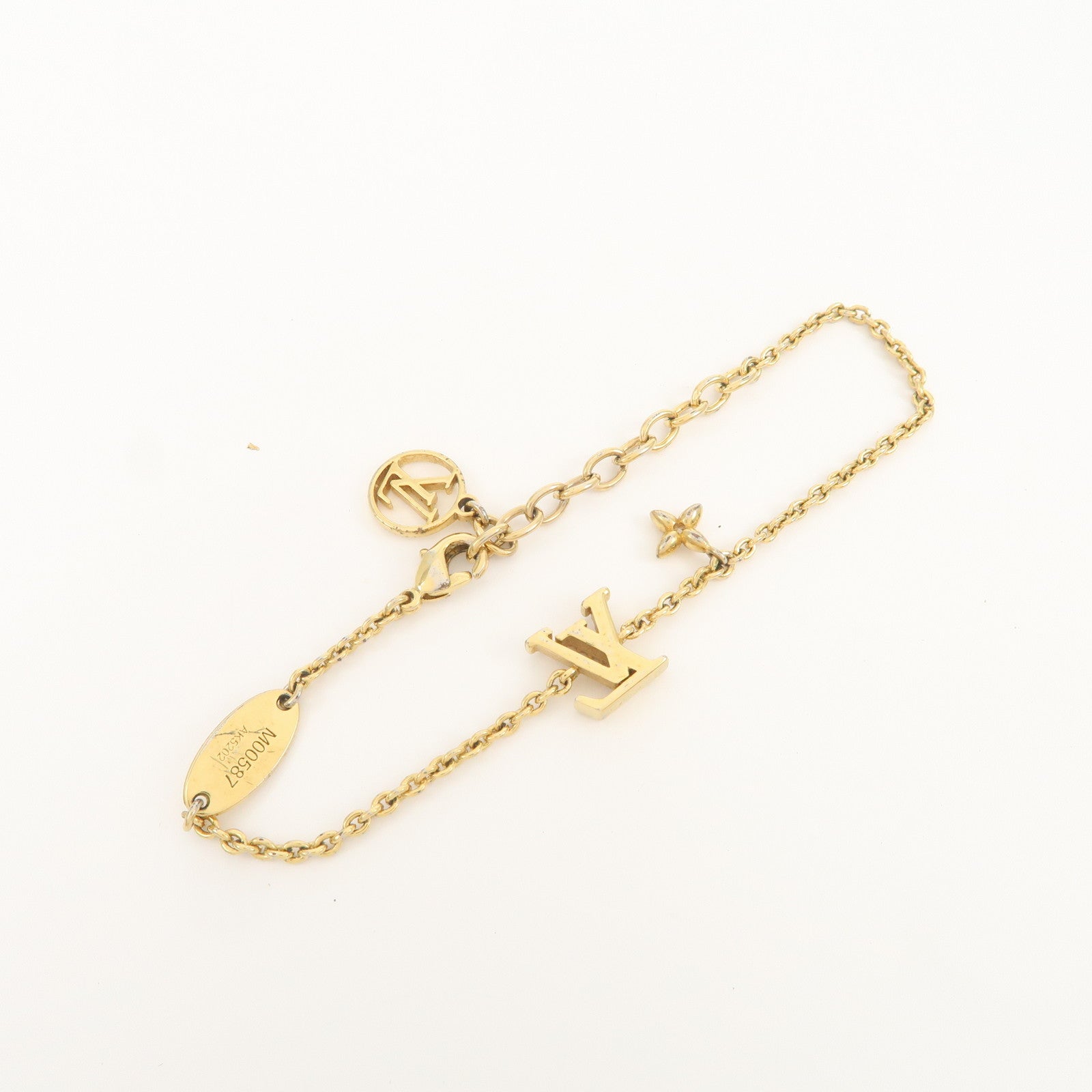 Louis Vuitton LV Iconic Metal Bracelet Gold M00587