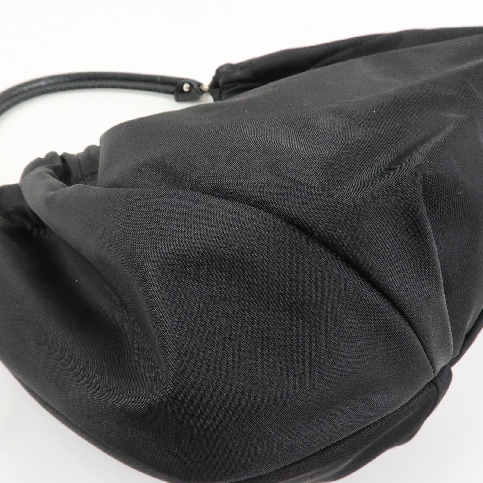 Ferragamo Vara Ribbon Nylon Patent Leather 2Way Hand Shoulder Bag