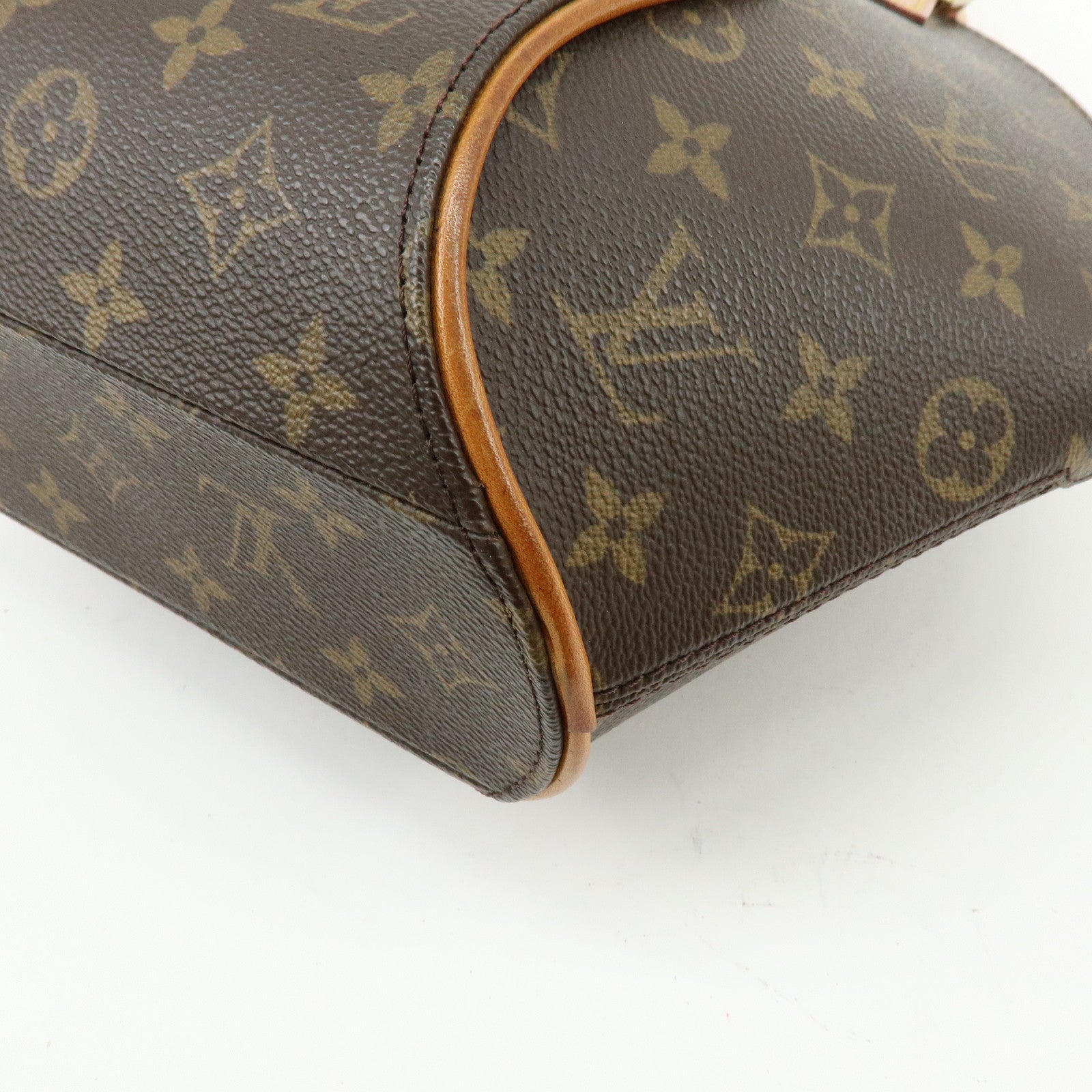 Louis Vuitton Monogram Ellipse PM Hand Bag Brown M51127