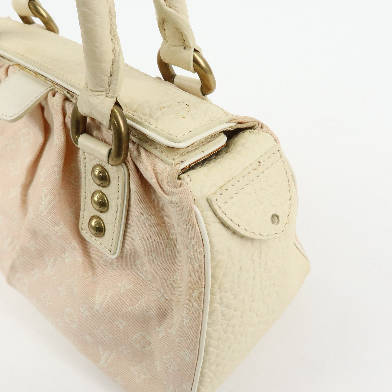 Louis Vuitton Monogram Mini Lin Trapes PM Rose M40062