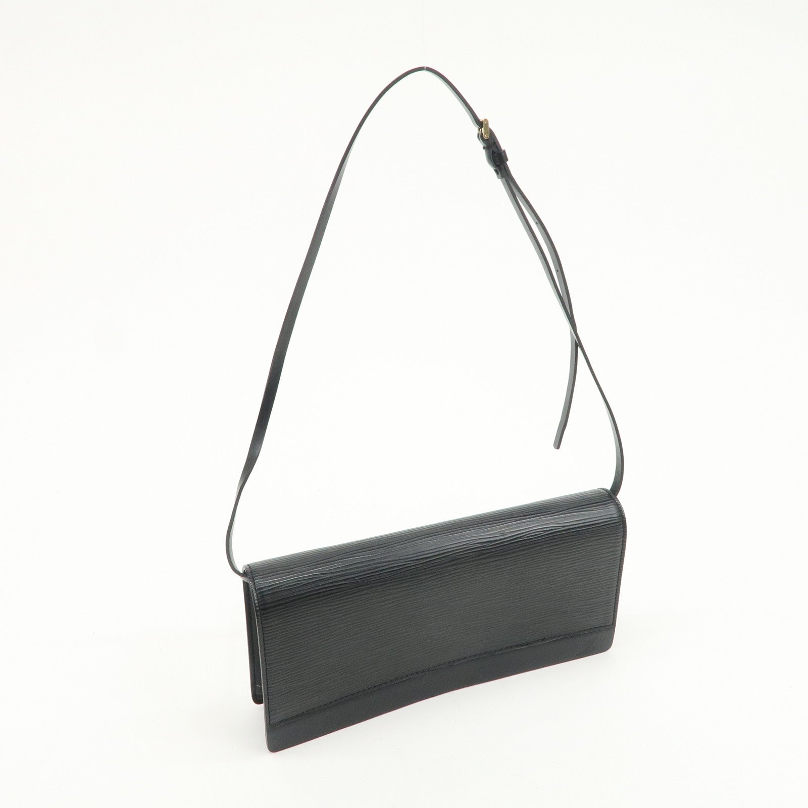 Louis Vuitton Epi Honfleur Shoulder Bag Hand Bag Noir Black M52732