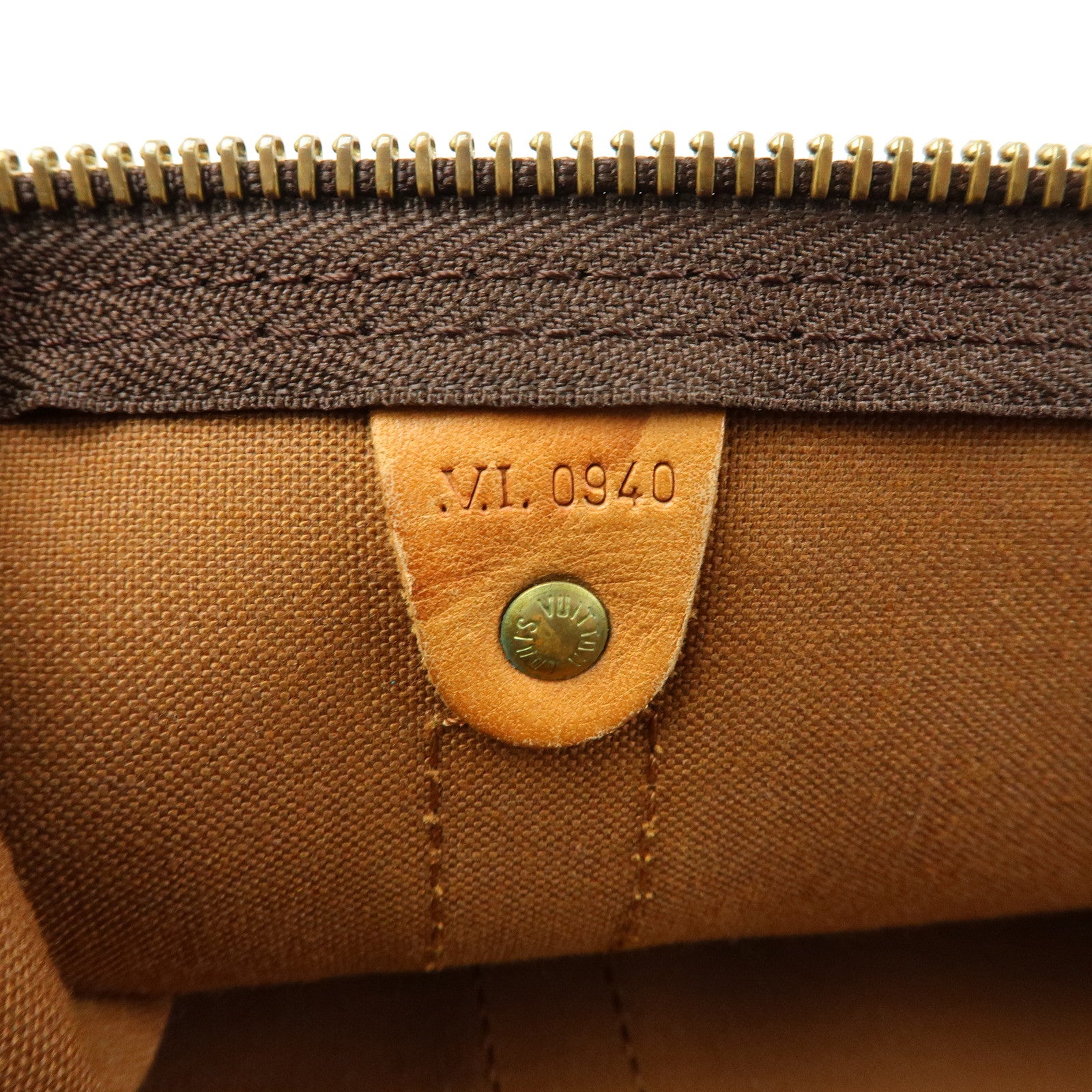 Louis Vuitton Monogram Keep All Bandouliere 60 Boston Bag M41412