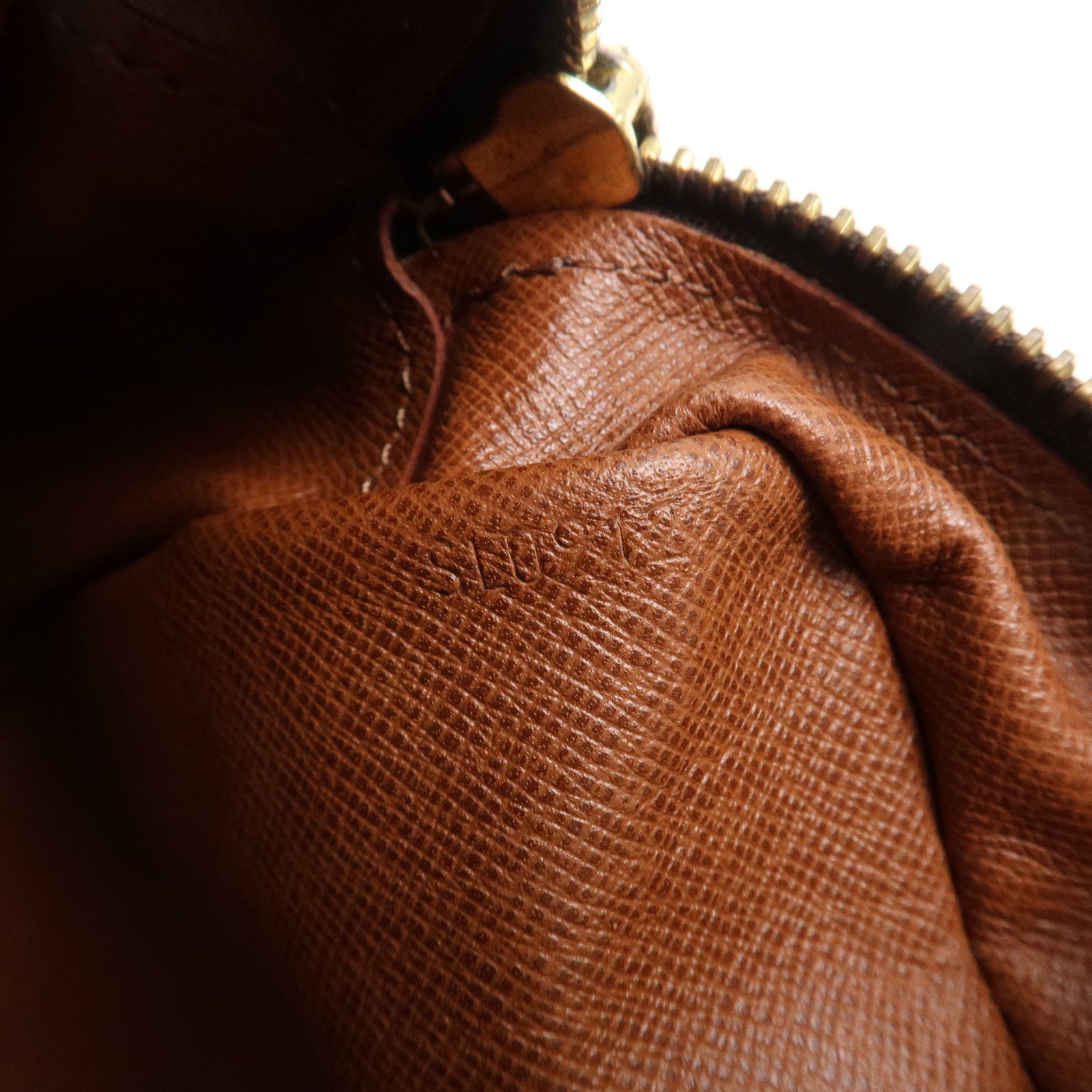 Louis Vuitton Monogram Compiegne 28 Pouch Clutch Bag Brown M51845