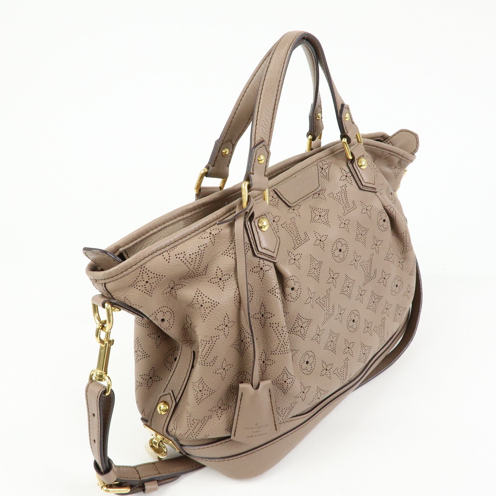 Louis Vuitton Monogram Mahina Stella PM 2Way Bag Poudre M93175