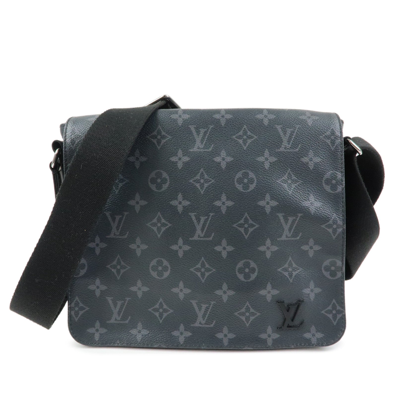 Louis Vuitton Monogram Eclipse District PM Crossbody Bag M44000