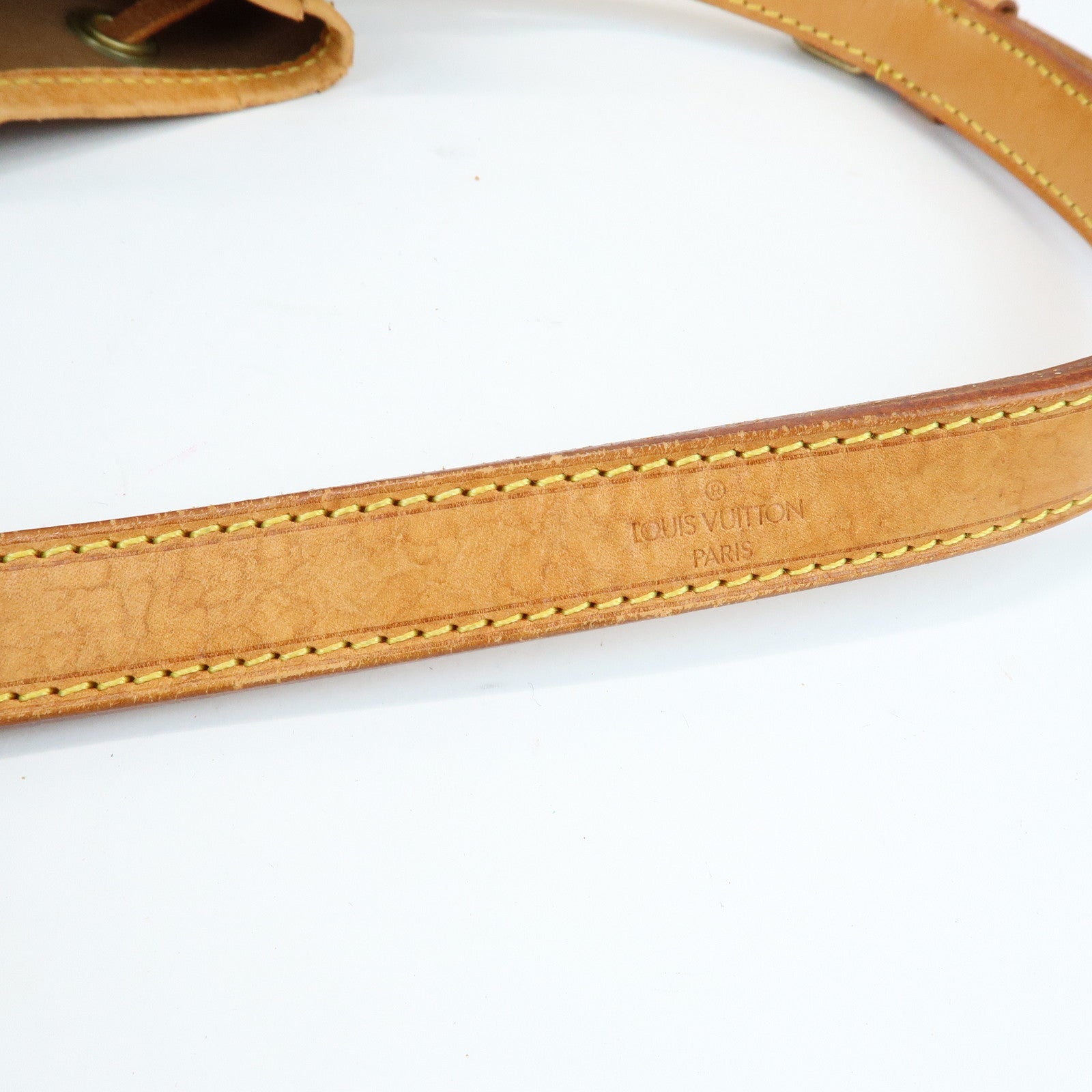 Louis Vuitton Monogram Canvas Petit Noe Shoulder Bag Brown M42226