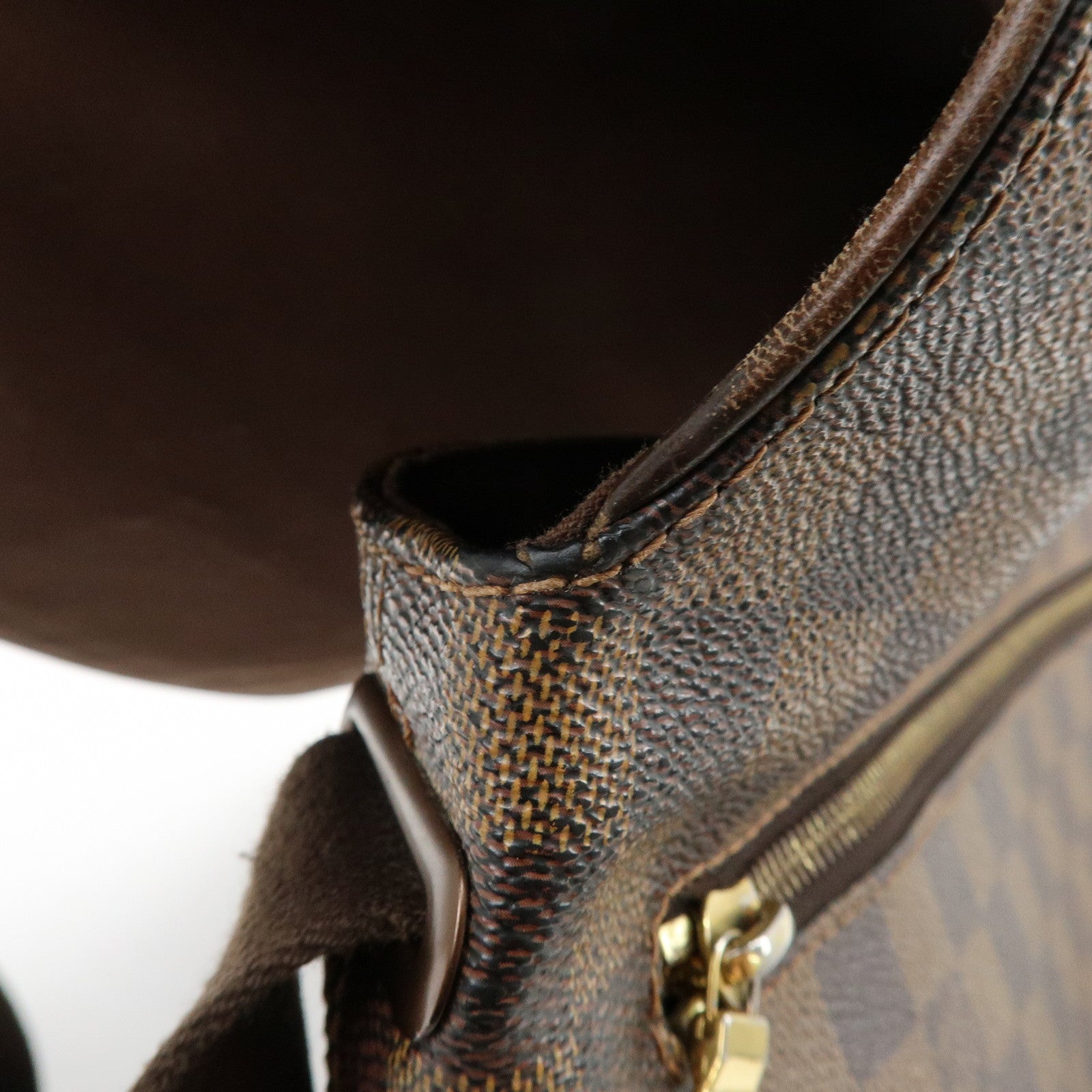 Louis Vuitton Damier Ebene Brooklyn Messenger Bag Brown N51211