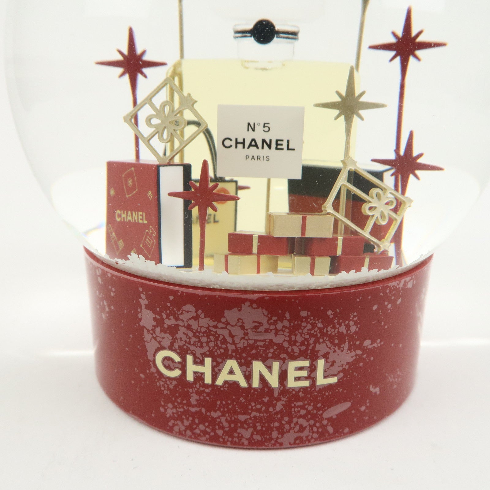 CHANEL Snow Dome No.5 Perfume Bottle Edition Multicolor