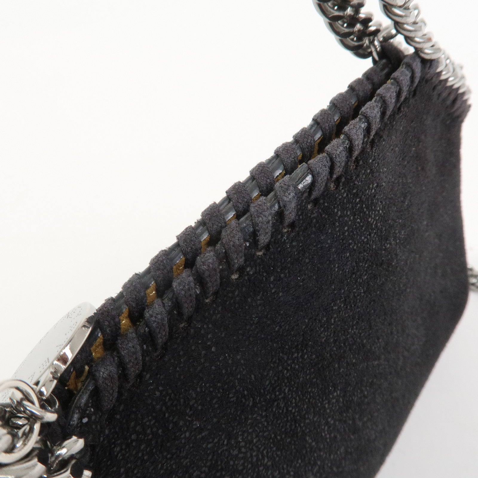 STELLA MCCARTNEY Falabella Polyester 2Way Bag Hand Bag Black
