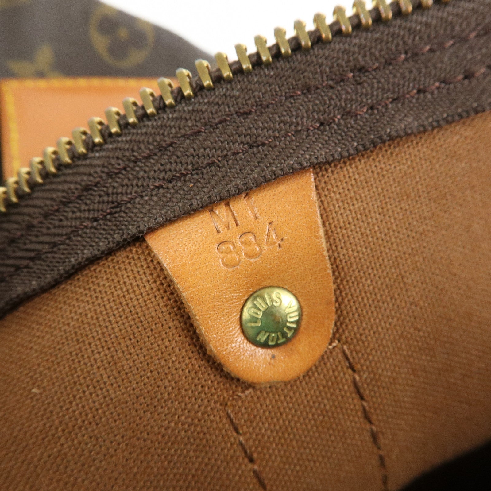 Louis Vuitton Monogram Keep All 55 Boston Bag Brown M41424