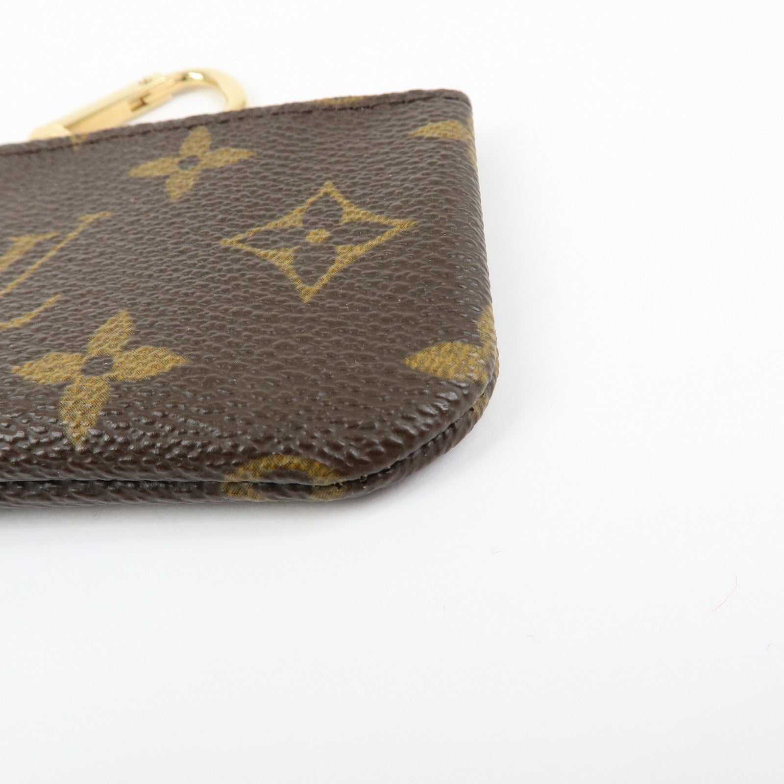 Louis Vuitton Monogram Pochette Cles Coin Case Key Case M62650