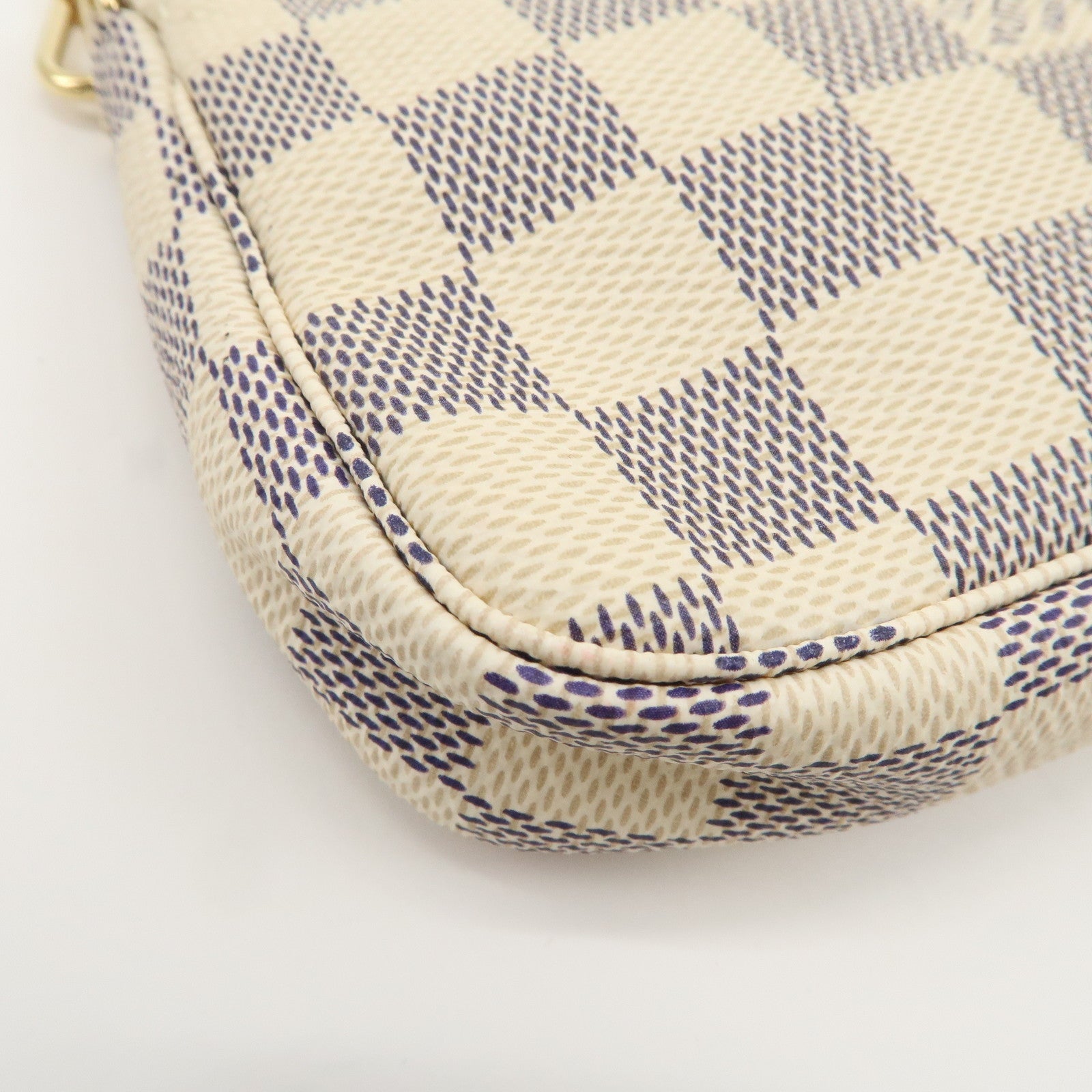 Louis Vuitton Damier Azur Mini Pochette Accessoires Pouch N58010
