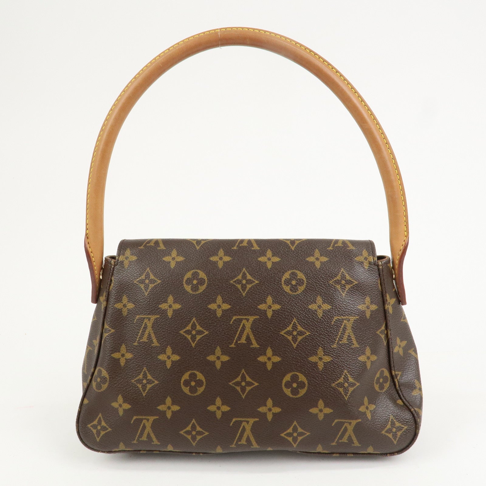 Louis Vuitton Monogram Mini Looping Shoulder Bag Brown M51147