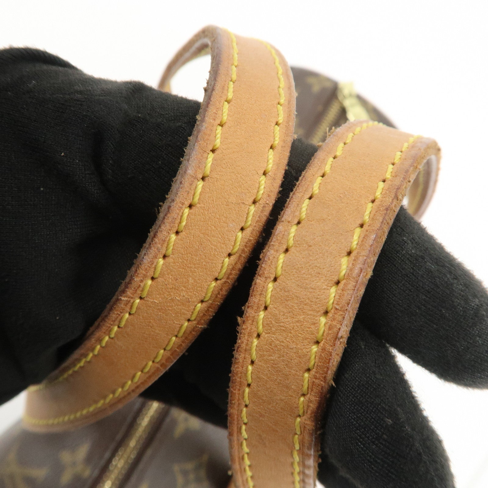 Louis Vuitton Monogram Papillon 30 Hand Bag Brown M51385