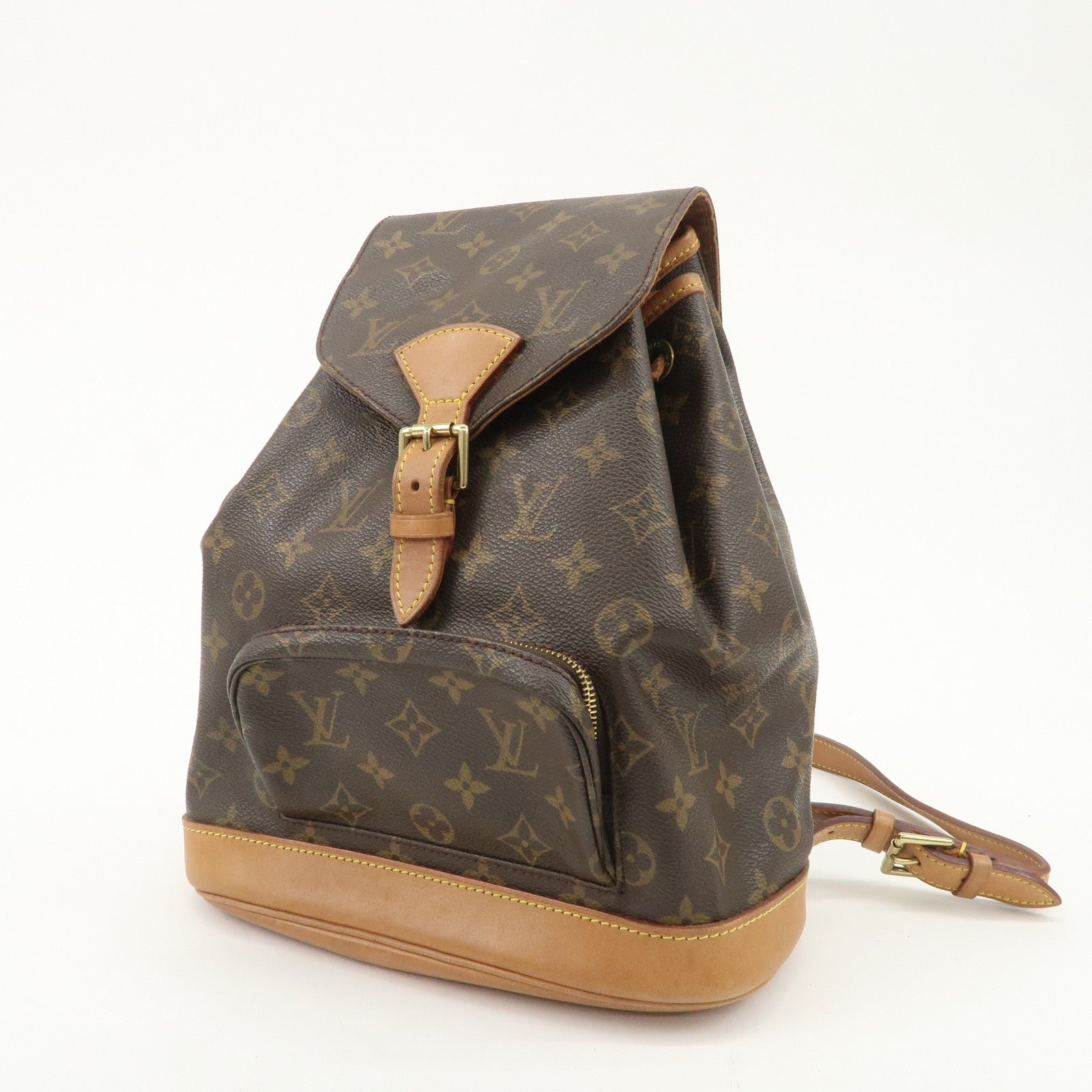 Louis Vuitton Monogram Montsouris MM Backpack Brown M51136