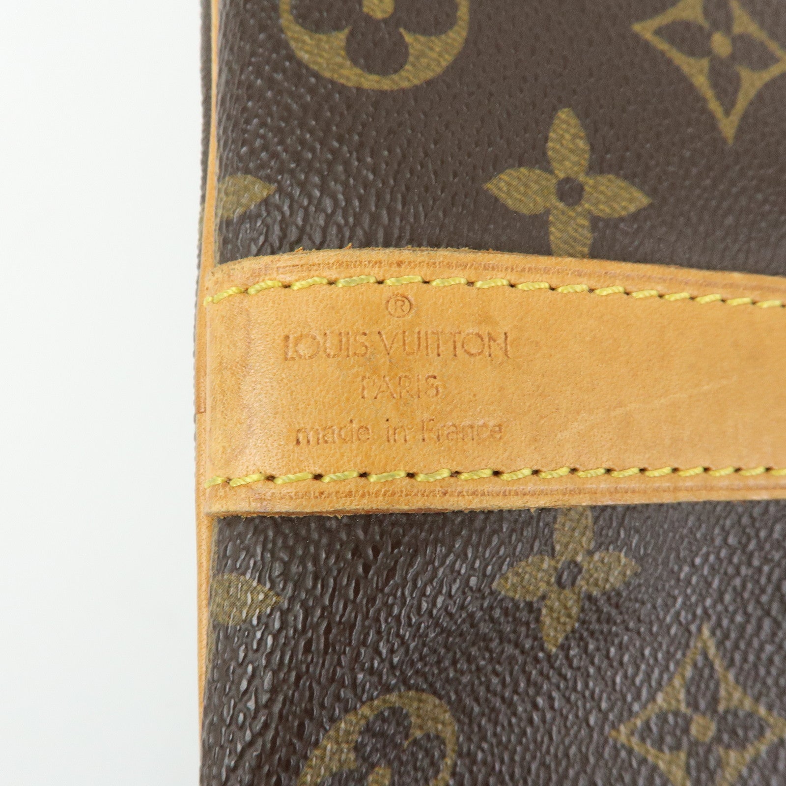 Louis Vuitton Monogram Keep All Bandouliere 50 Boston Bag M41416