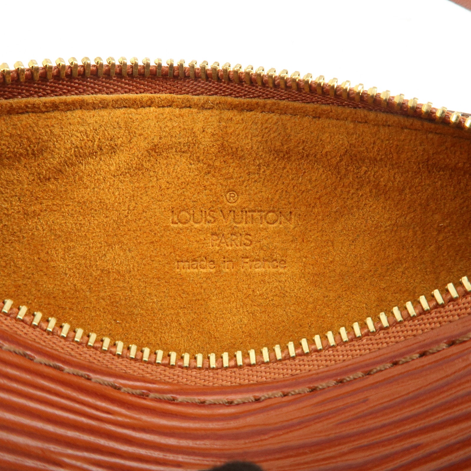 Louis Vuitton Epi Leather Mini Pouch For Soufflot Hand Bag