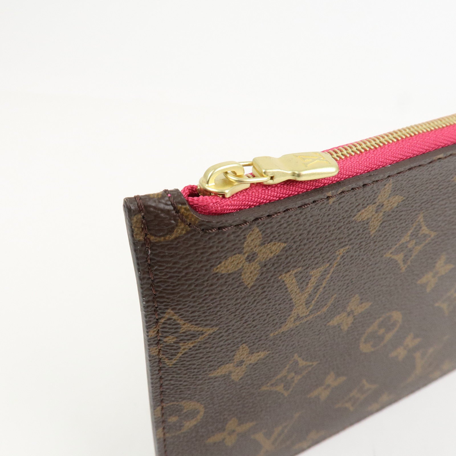 Louis Vuitton Monogram Canvas Neverfull GM Pouch Brown