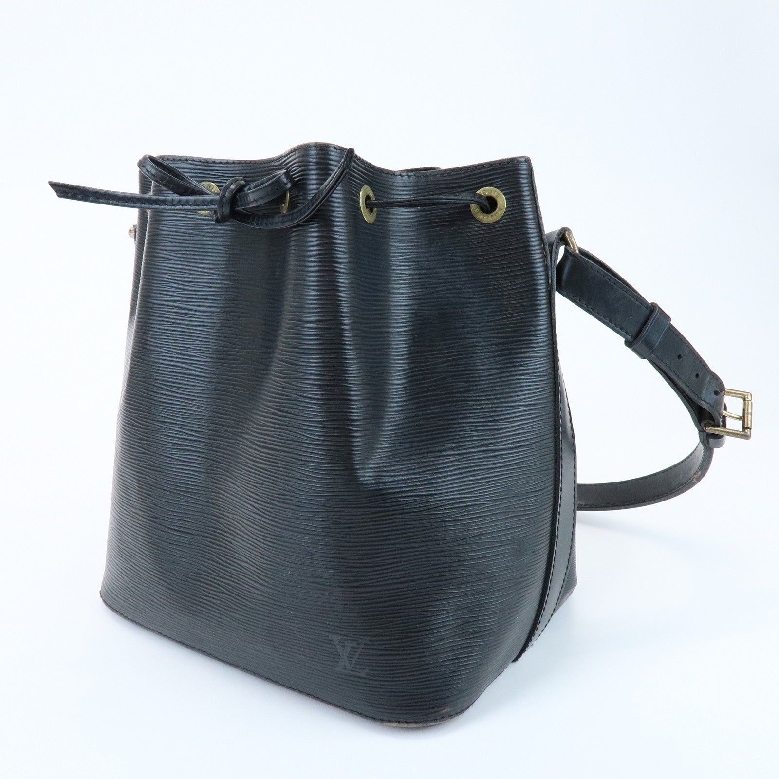 Louis Vuitton Epi Petit Noe Shoulder Bag Noir Black M59012